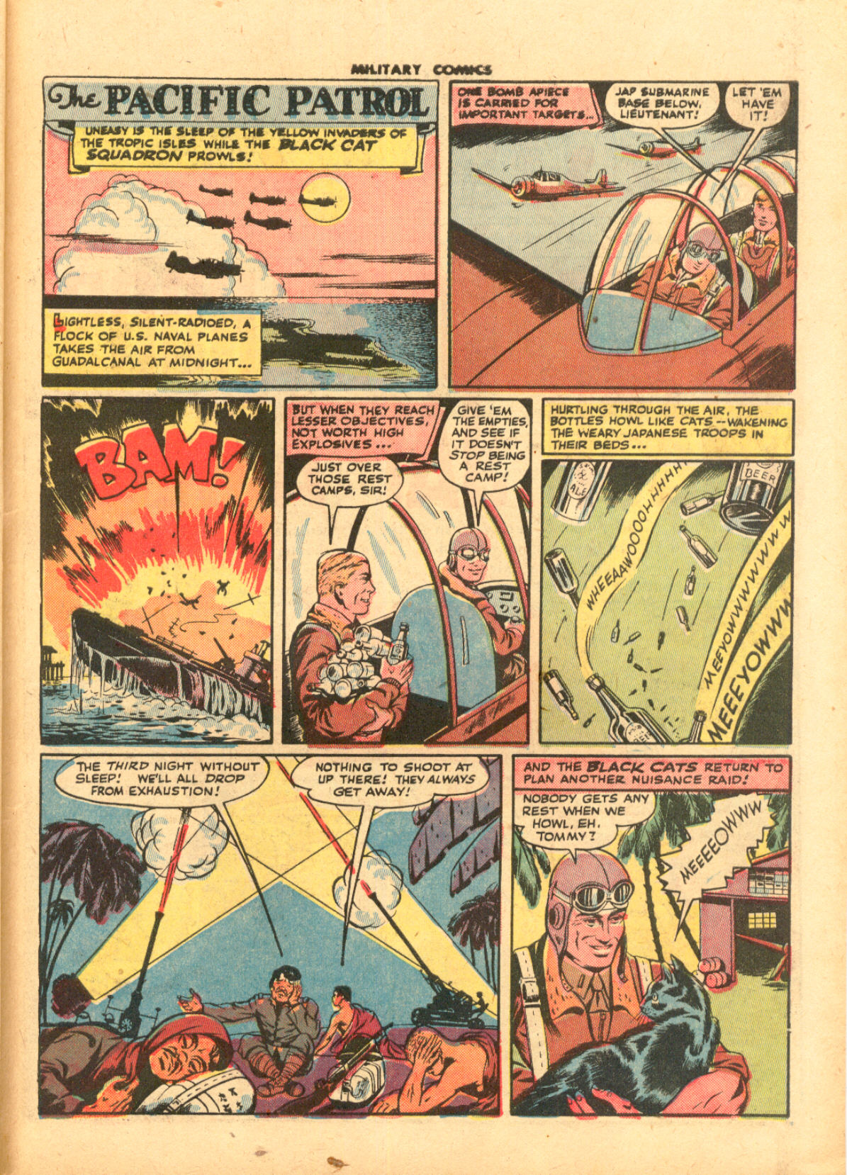 Read online Military Comics comic -  Issue #33 - 51
