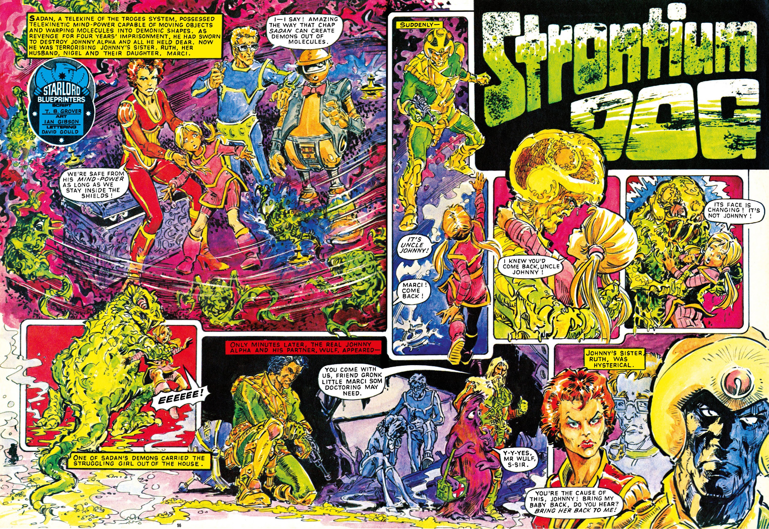 Read online Strontium Dog Search and Destroy: The Starlord Years comic -  Issue # TPB - 85