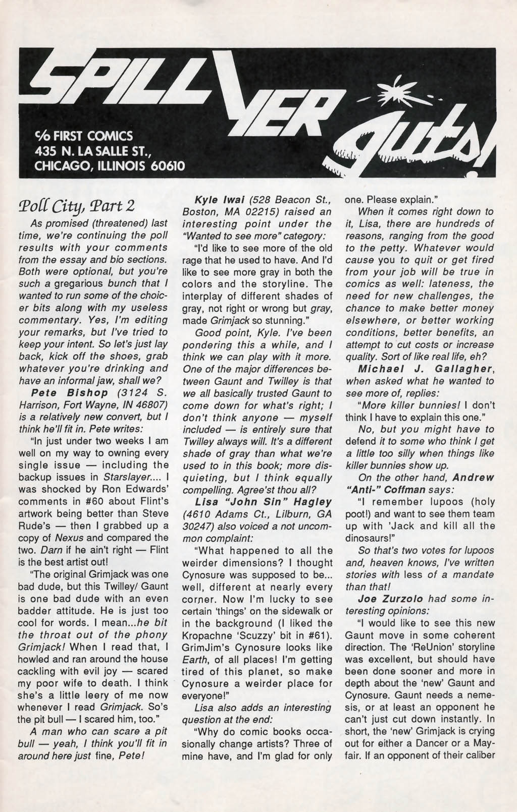 Read online Grimjack comic -  Issue #68 - 32
