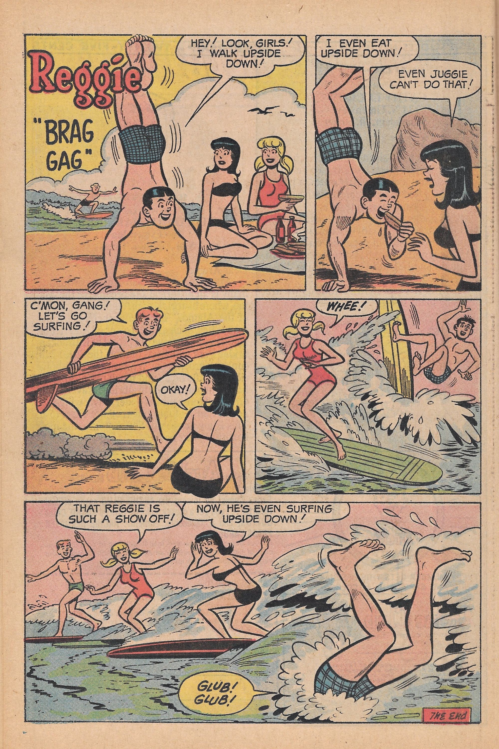 Read online Reggie's Wise Guy Jokes comic -  Issue #15 - 38