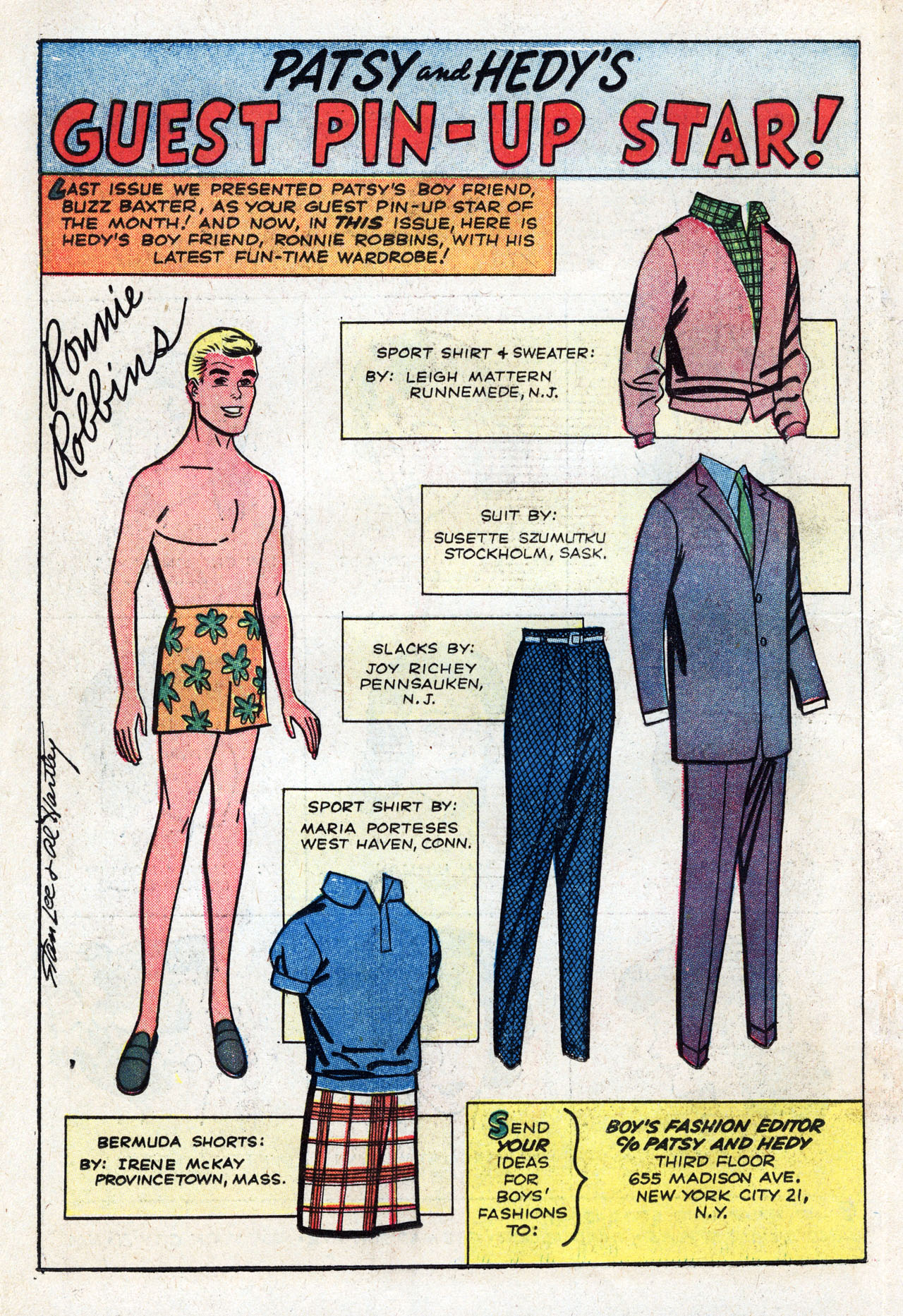 Read online Patsy and Hedy comic -  Issue #84 - 18