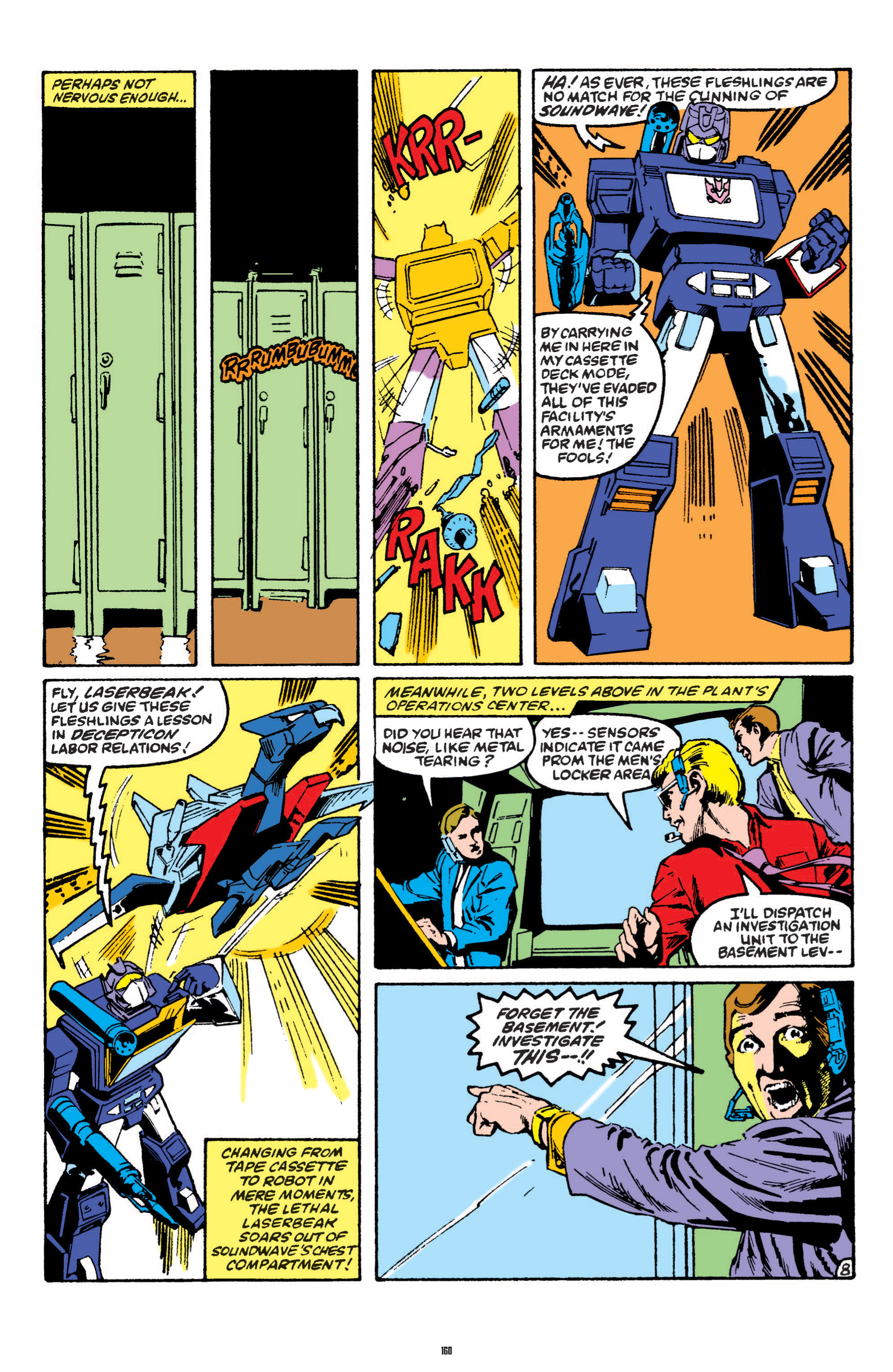 Read online The Transformers Classics comic -  Issue # TPB 1 - 161