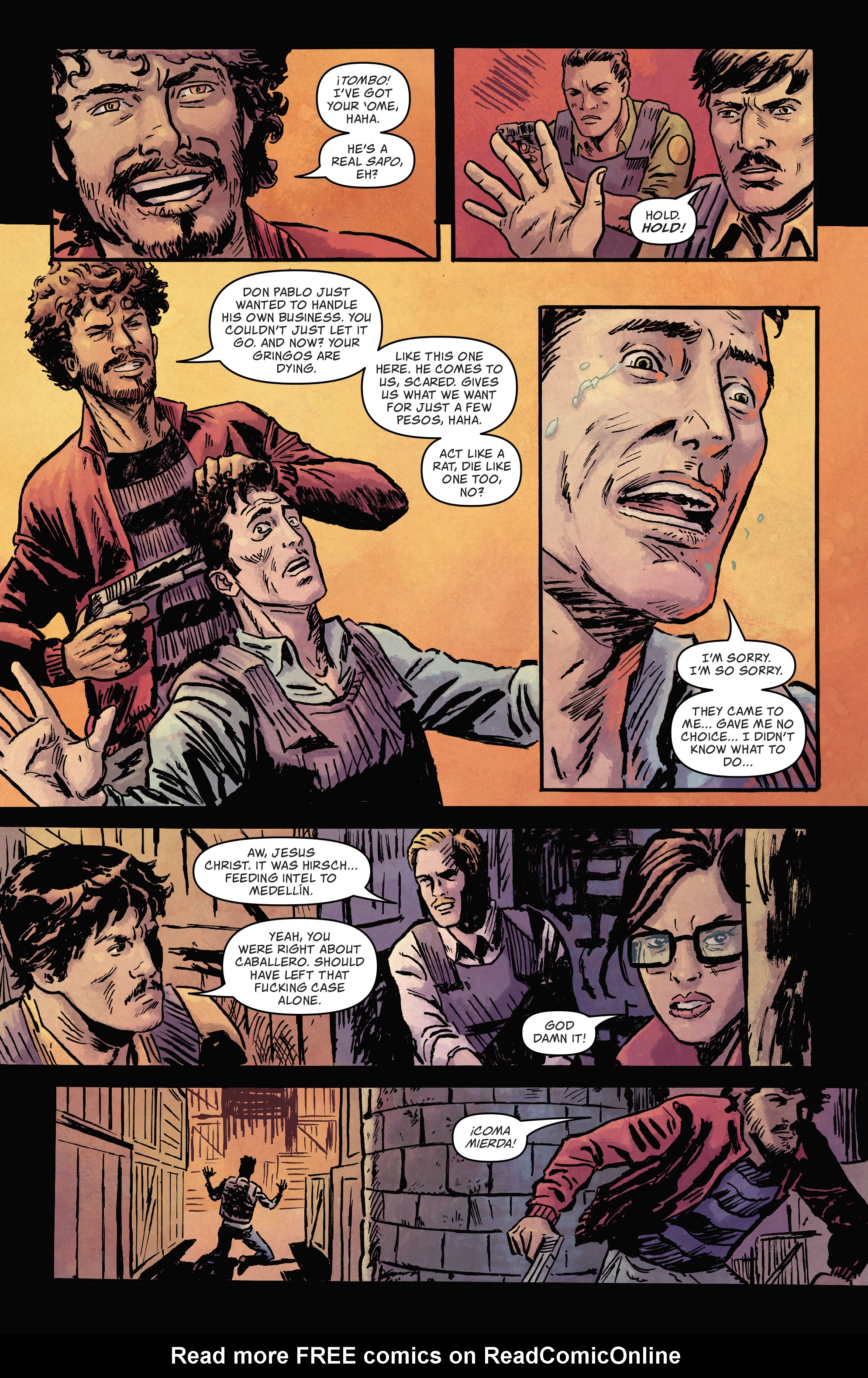 Read online Narcos comic -  Issue #3 - 17