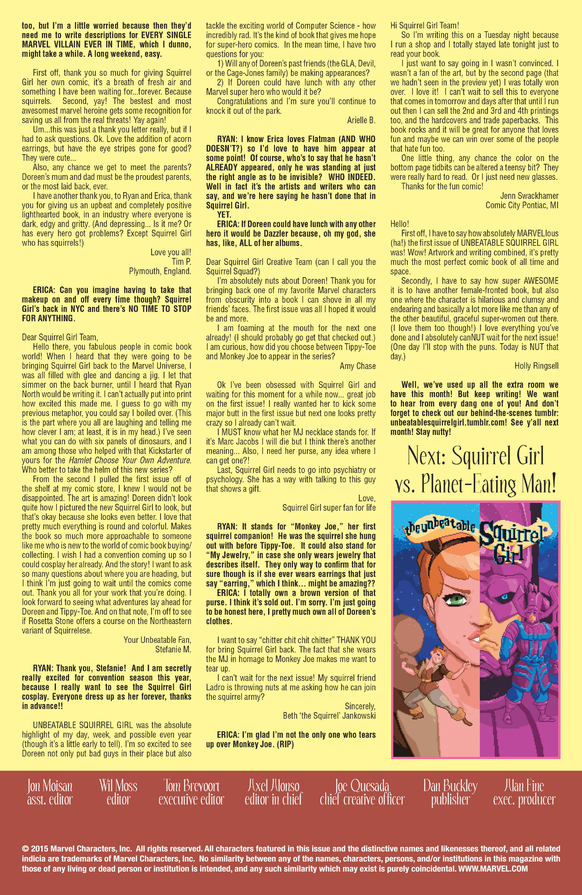 Read online The Unbeatable Squirrel Girl comic -  Issue #3 - 25