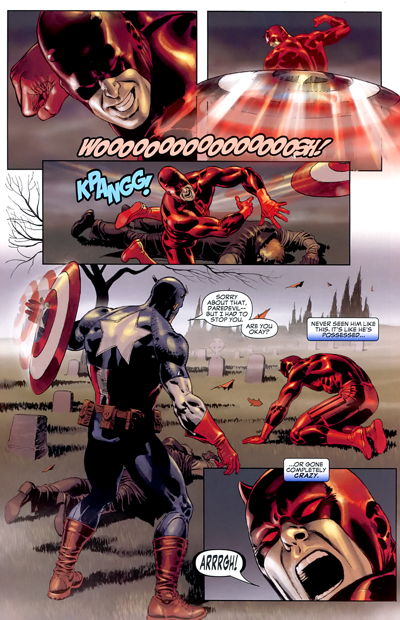 Read online Daredevil & Captain America: Dead On Arrival comic -  Issue # Full - 33