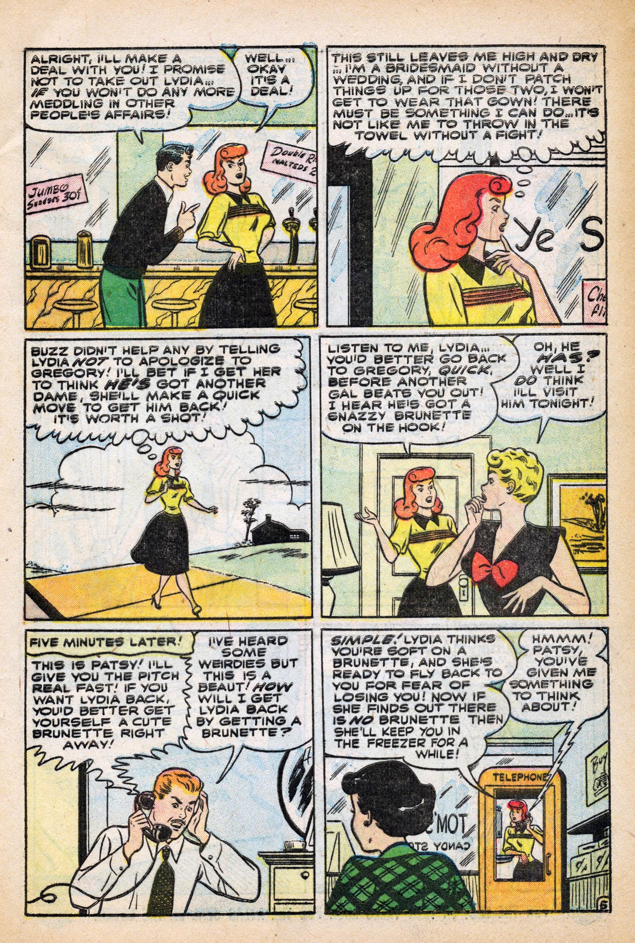 Read online Patsy and her Pals comic -  Issue #5 - 31