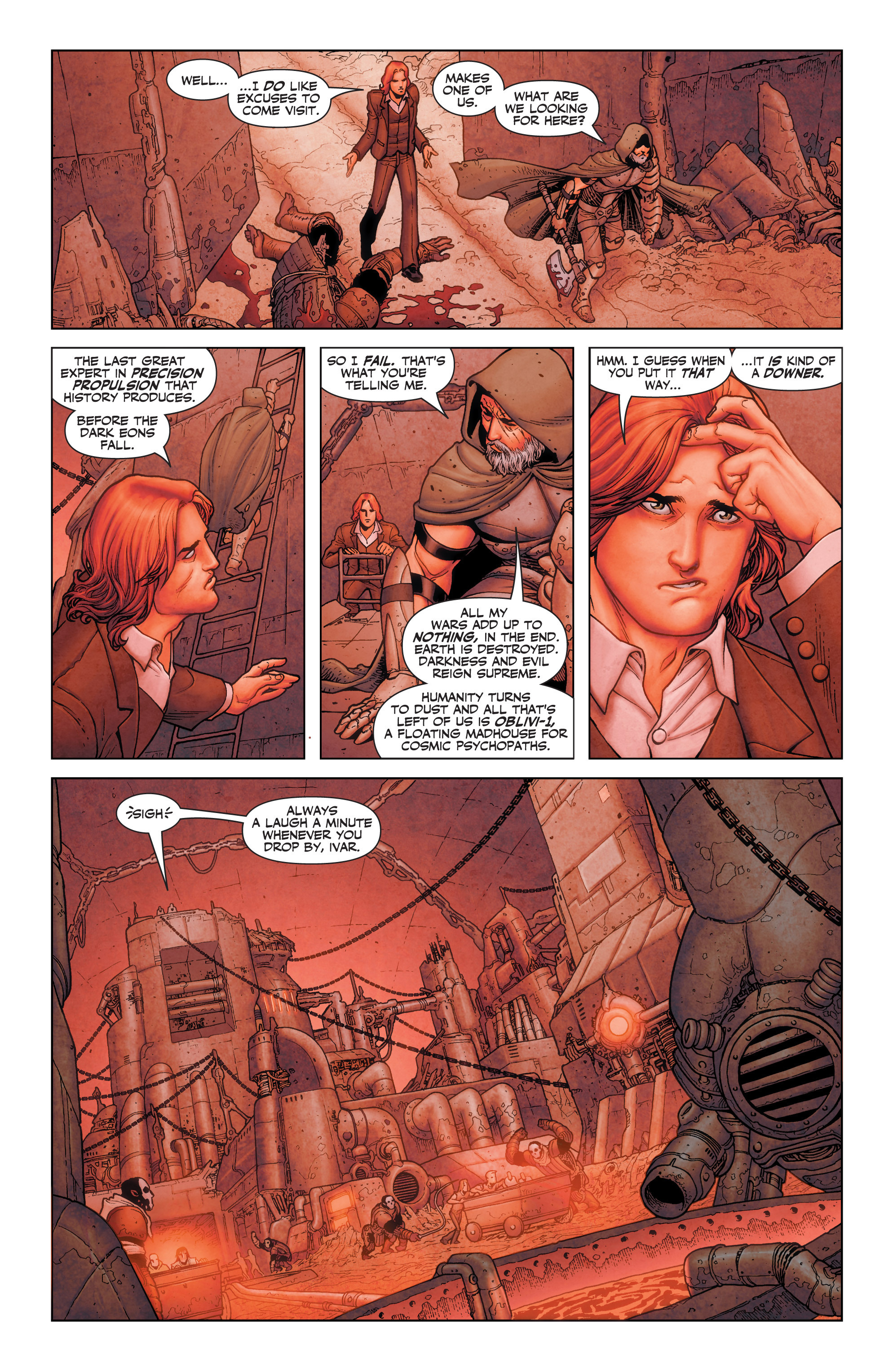 Read online Ivar, Timewalker comic -  Issue #5 - 14