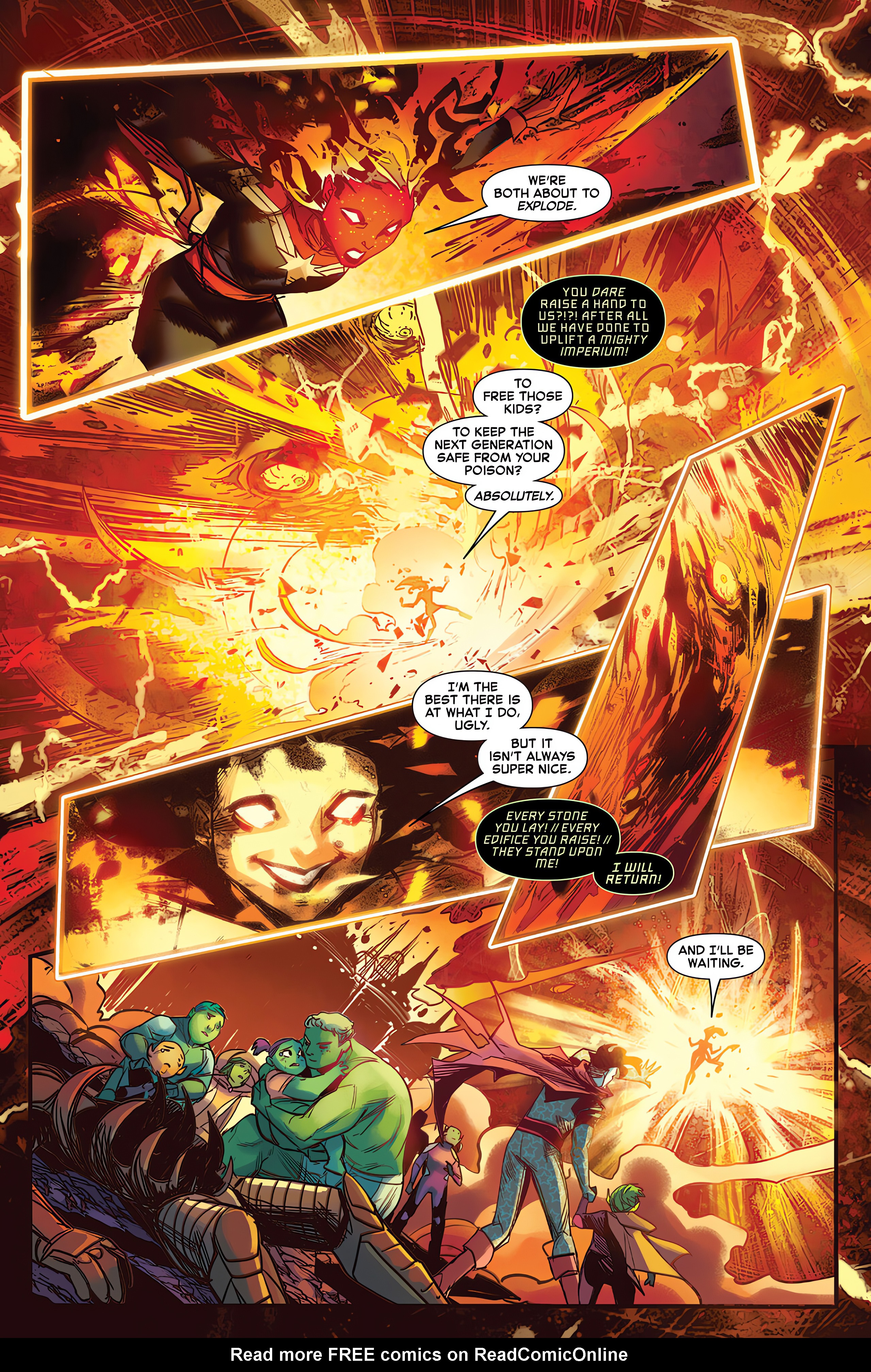 Read online Captain Marvel: Assault on Eden comic -  Issue #1 - 20