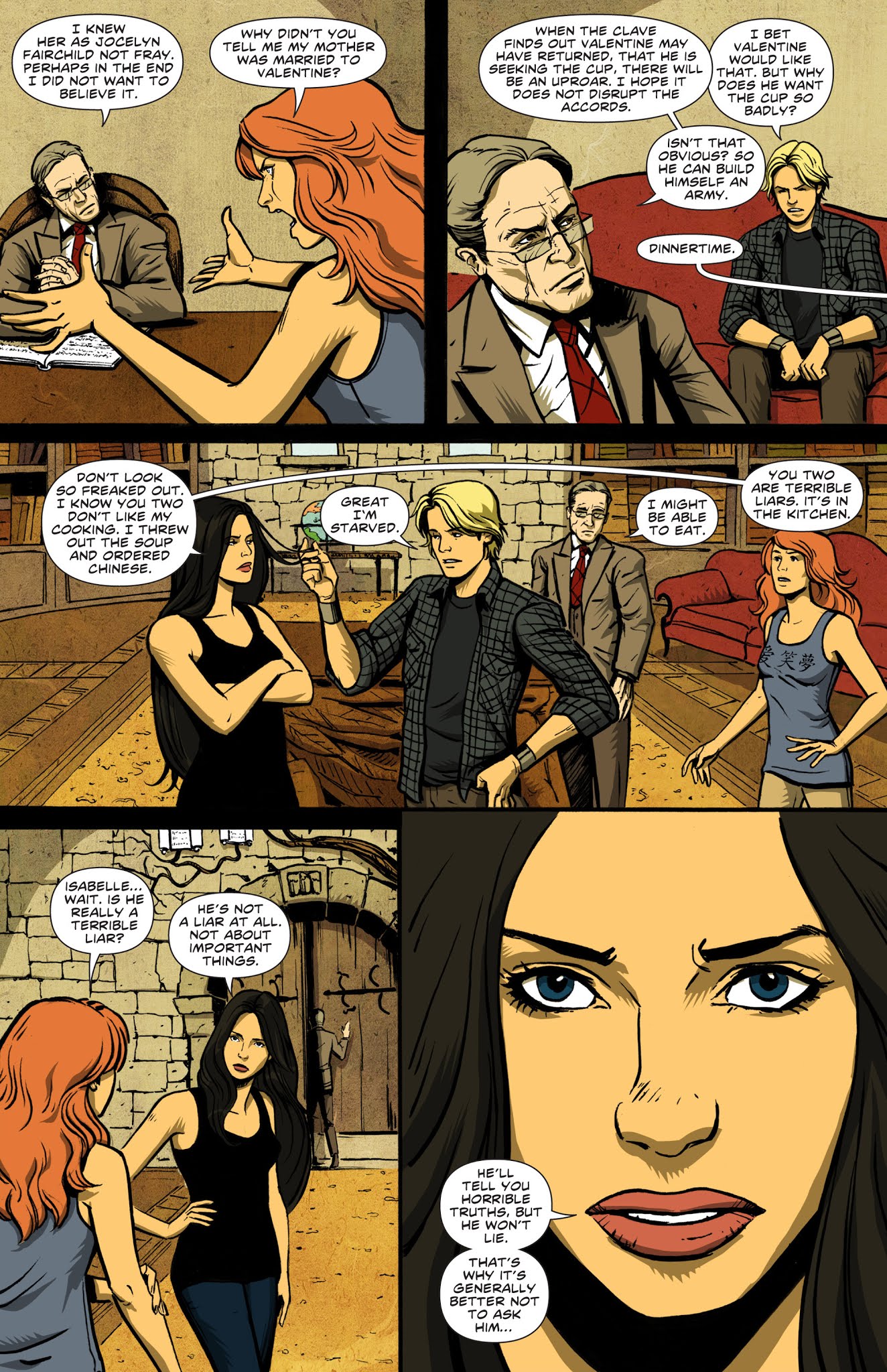 Read online The Mortal Instruments: City of Bones comic -  Issue #4 - 10