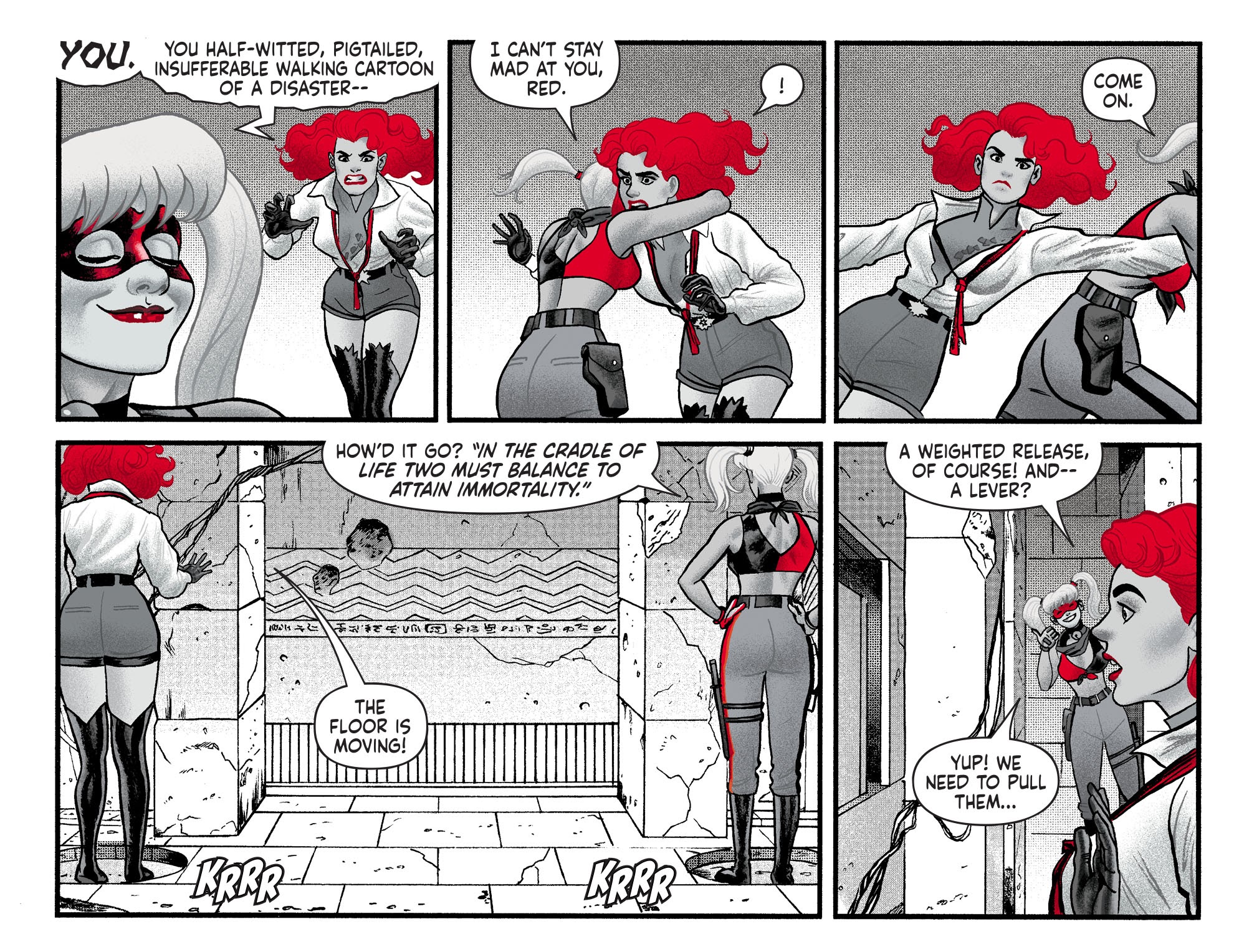 Read online Harley Quinn Black   White   Red comic -  Issue #9 - 16