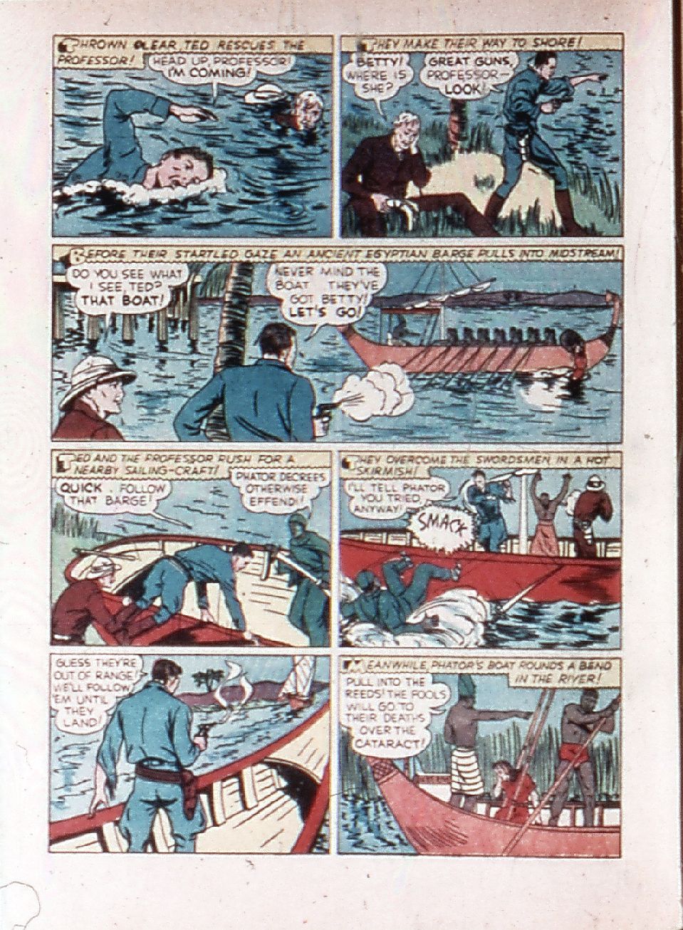 Read online Exciting Comics comic -  Issue #6 - 6