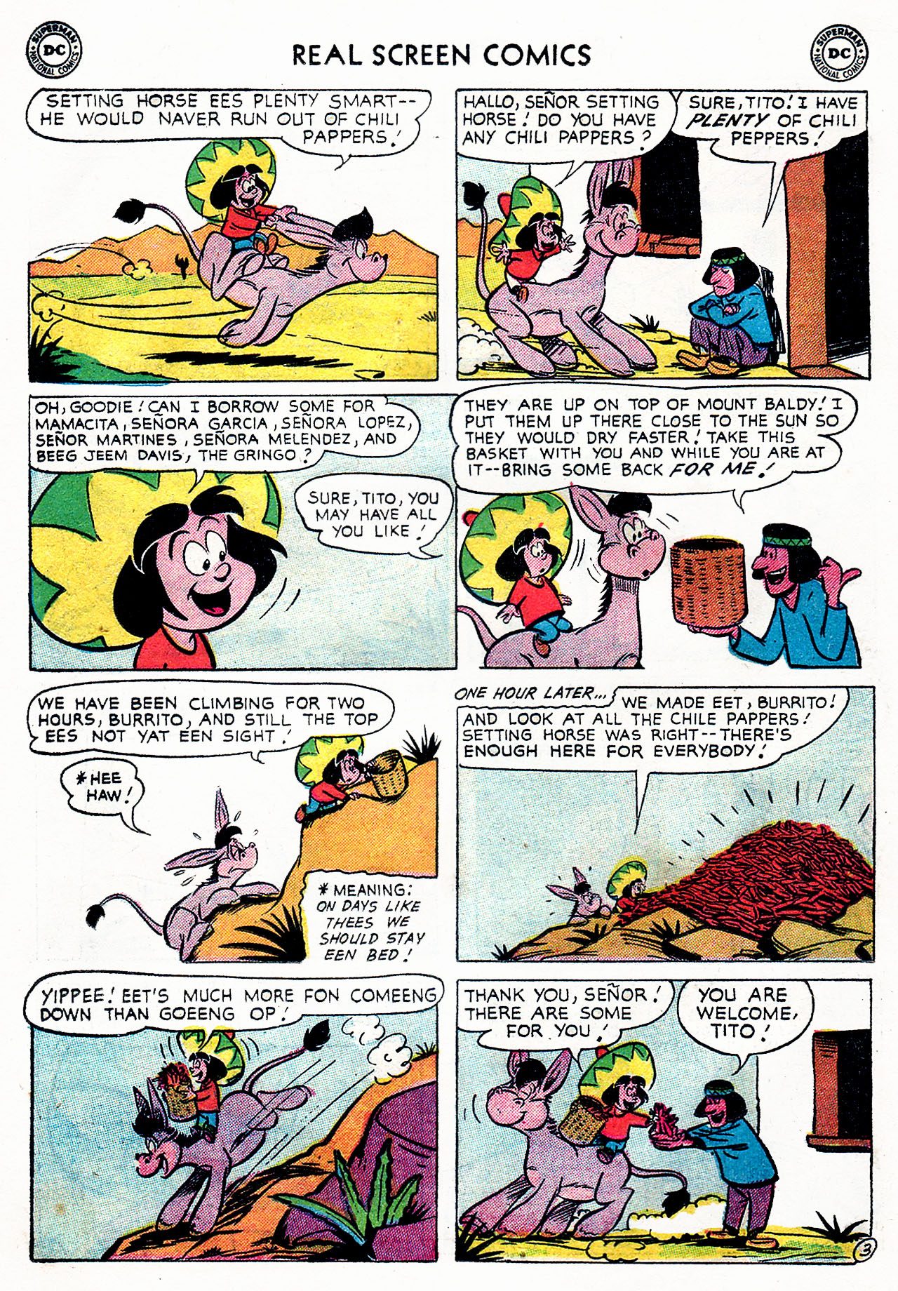 Read online Real Screen Comics comic -  Issue #102 - 22