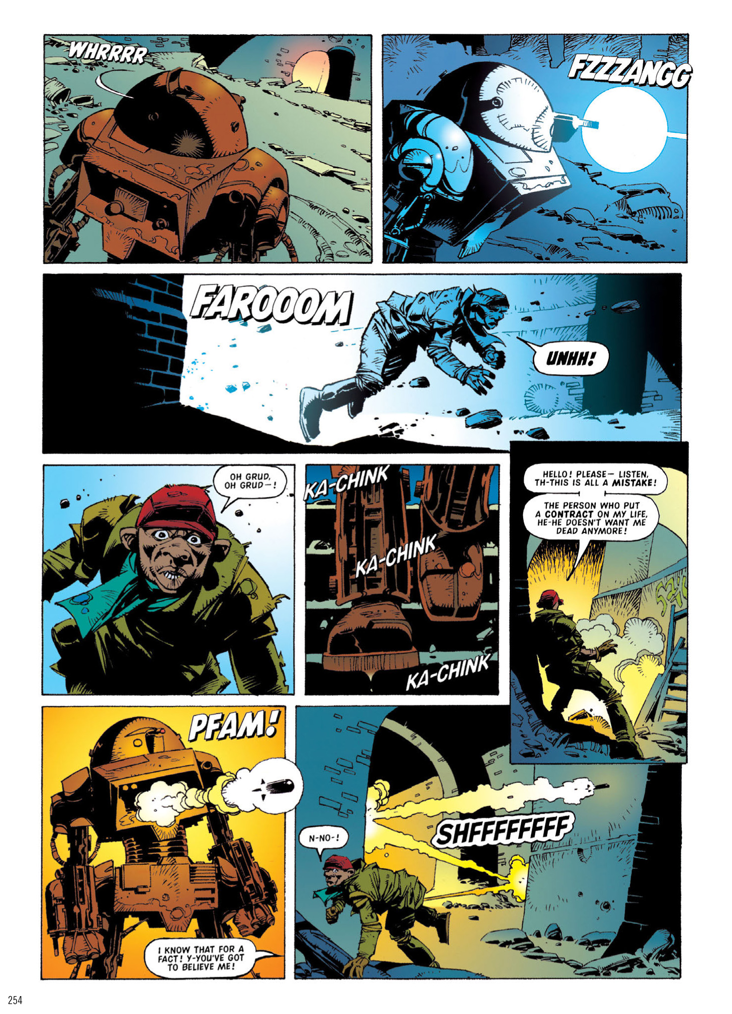 Read online Judge Dredd: The Complete Case Files comic -  Issue # TPB 29 - 256