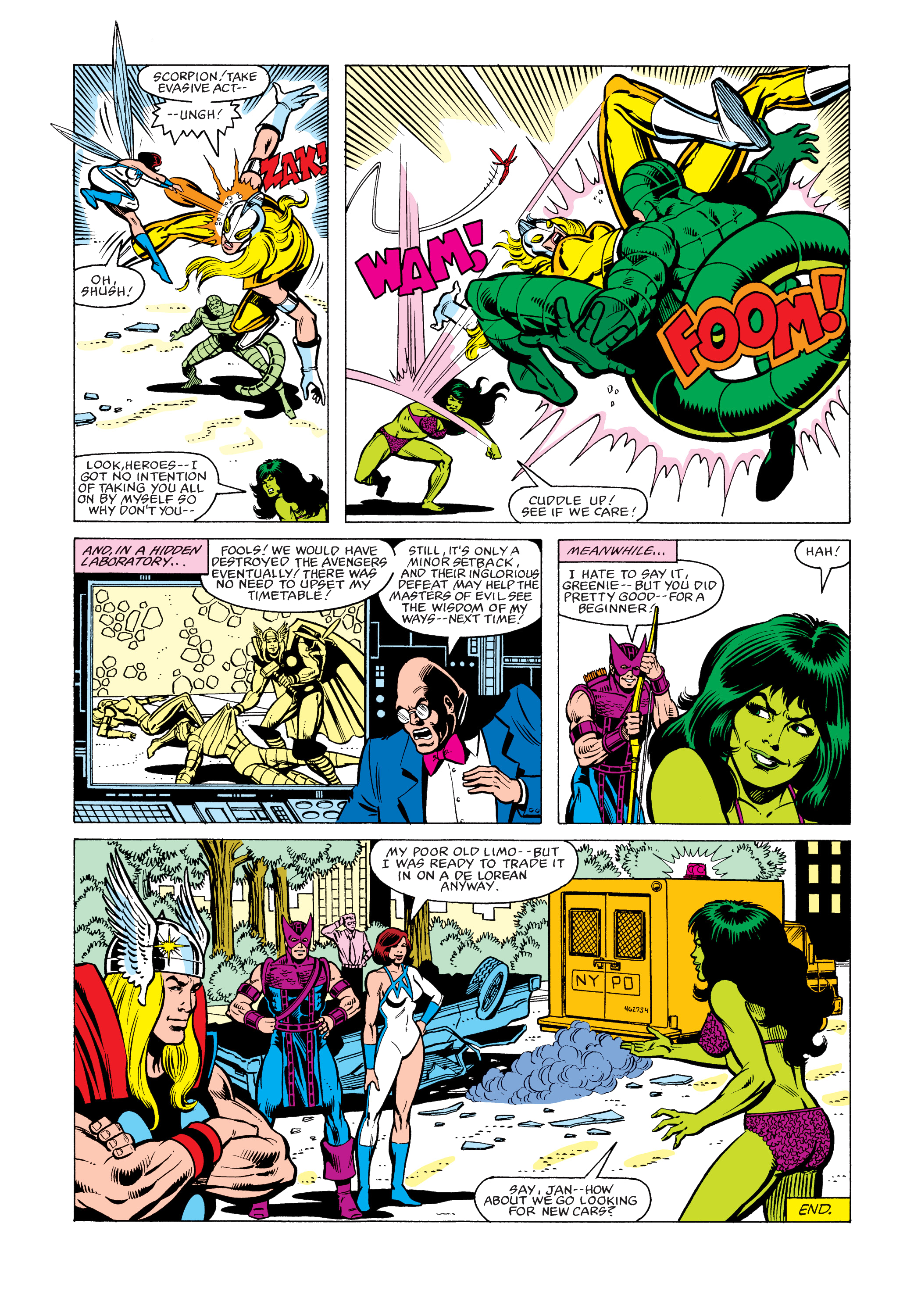 Read online Marvel Masterworks: The Avengers comic -  Issue # TPB 21 (Part 2) - 84