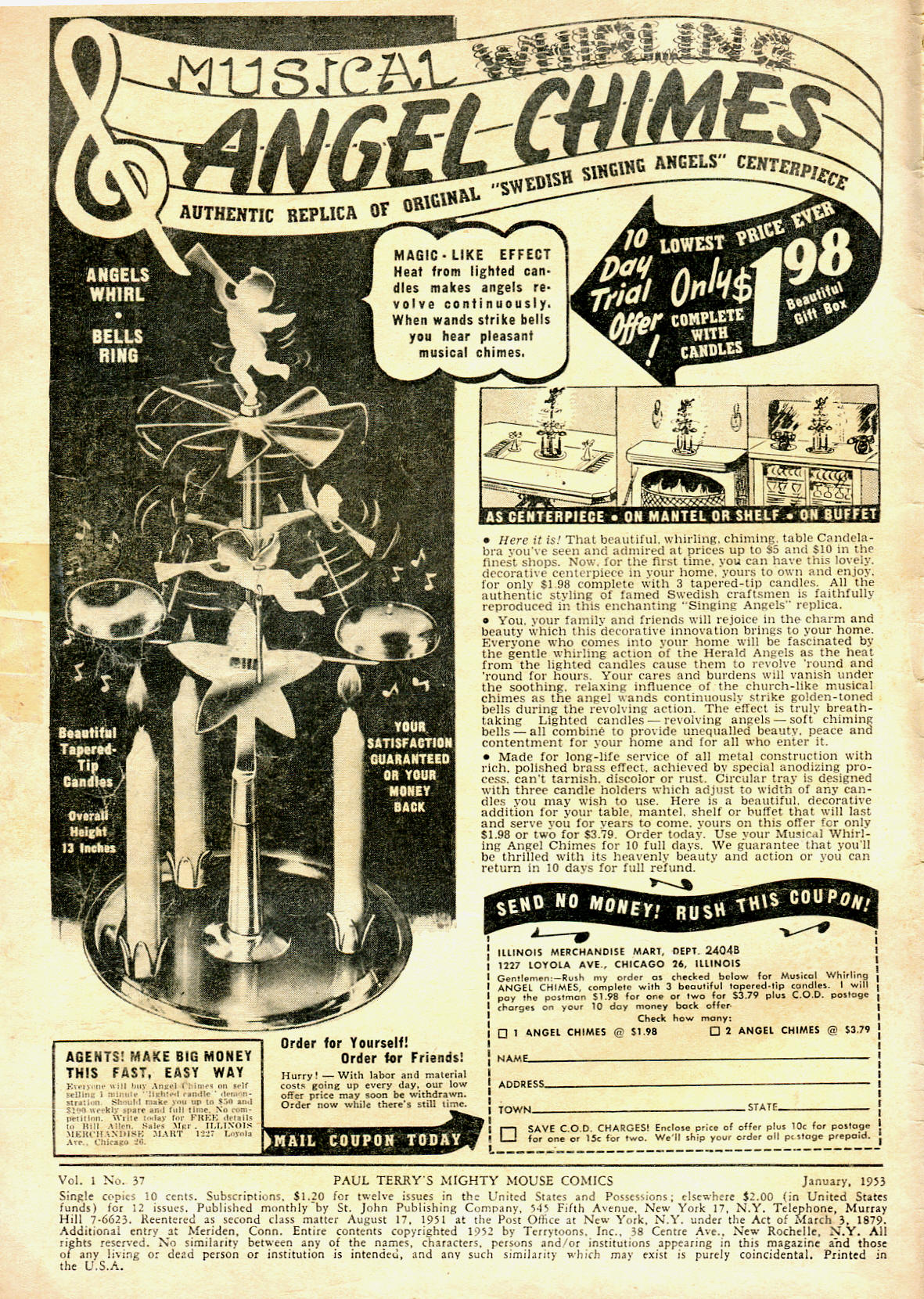 Read online Paul Terry's Mighty Mouse Comics comic -  Issue #37 - 2