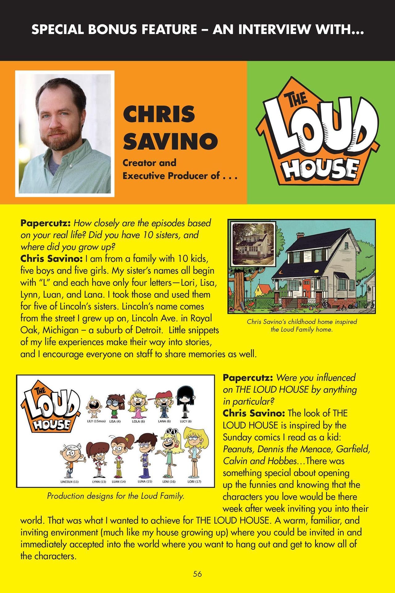 Read online The Loud House comic -  Issue #1 - 56