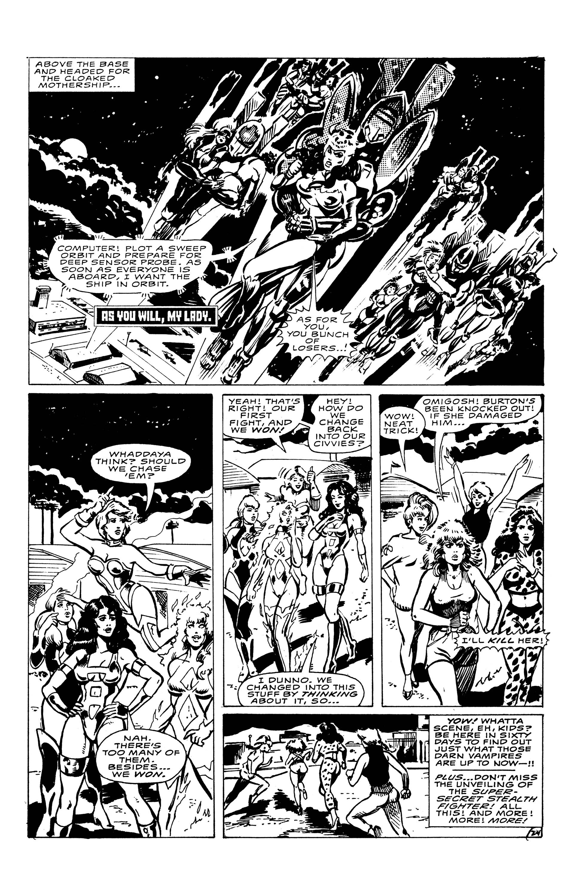 Read online Sultry Teenage Super Foxes comic -  Issue #2 - 30