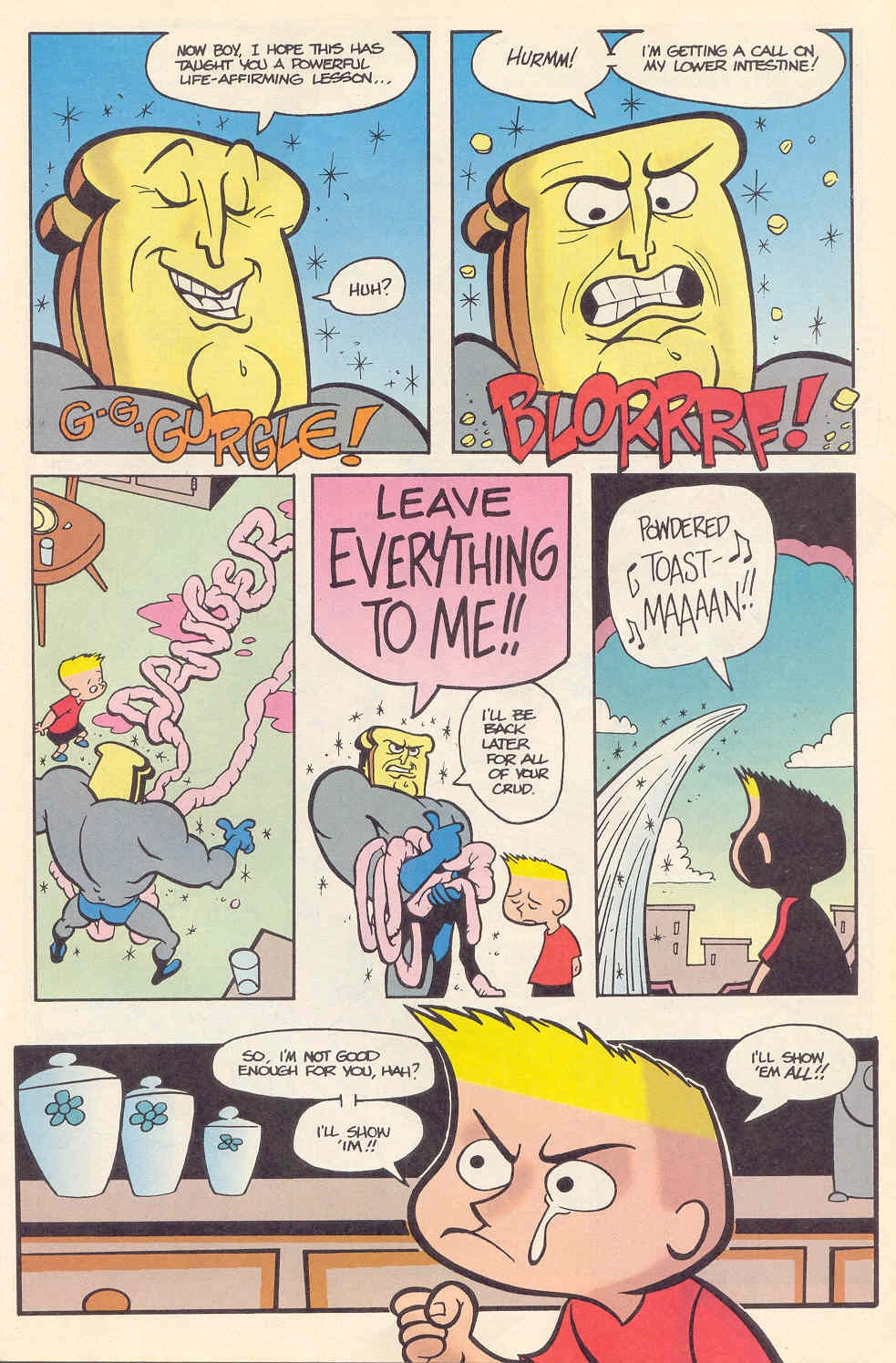 Read online Ren & Stimpy Show Special Powdered Toastman comic -  Issue # Full - 13