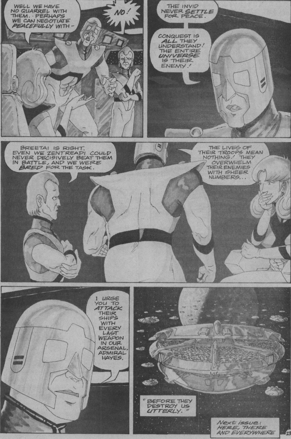 Read online Robotech II: The Sentinels - The Marriage of Rick Hunter and Lisa Hayes comic -  Issue # TPB 3 - 58