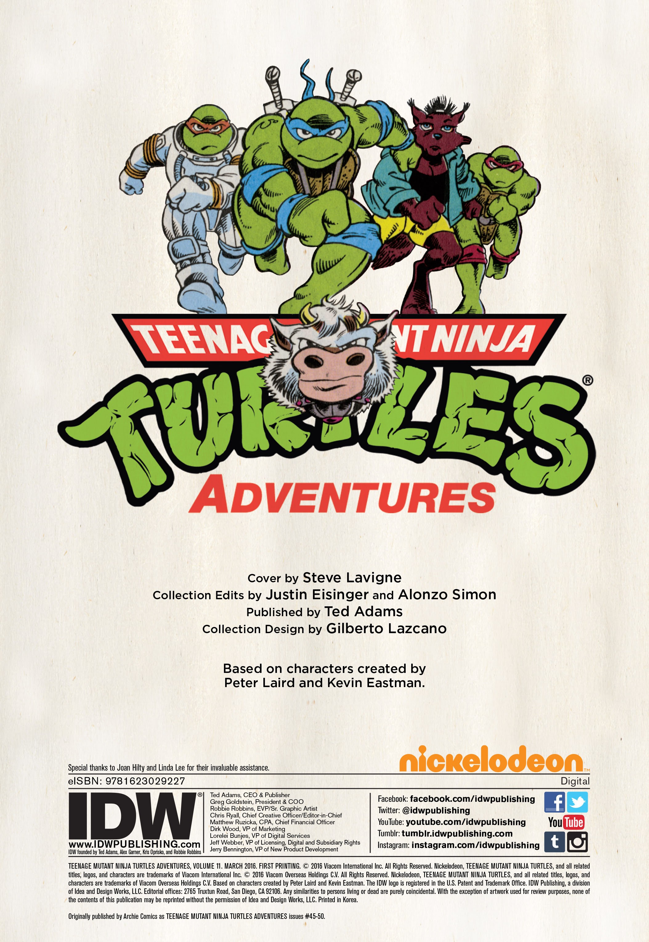 Read online Teenage Mutant Ninja Turtles Adventures (2012) comic -  Issue # TPB 11 - 2