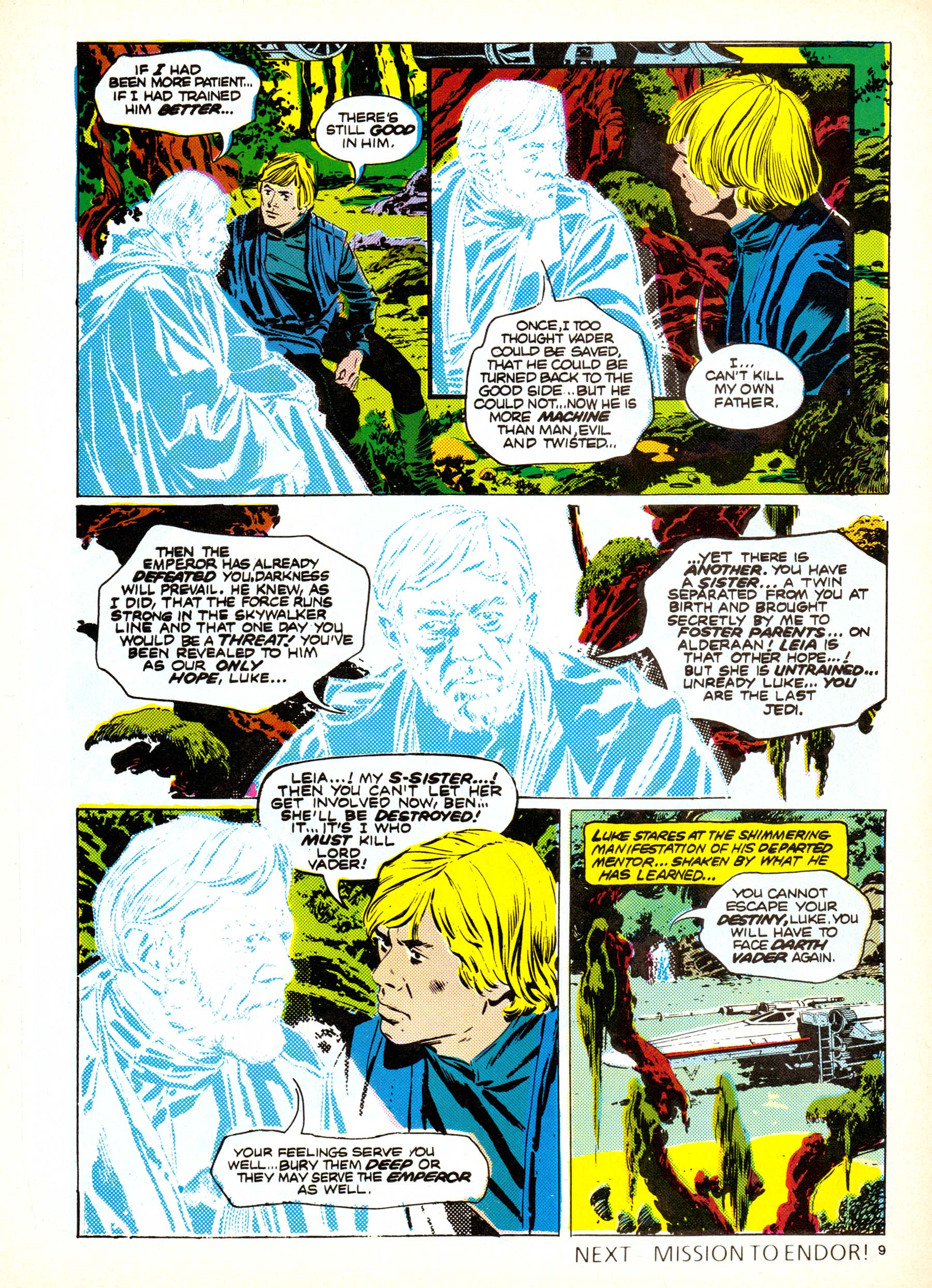 Read online Return of the Jedi comic -  Issue #152 - 9