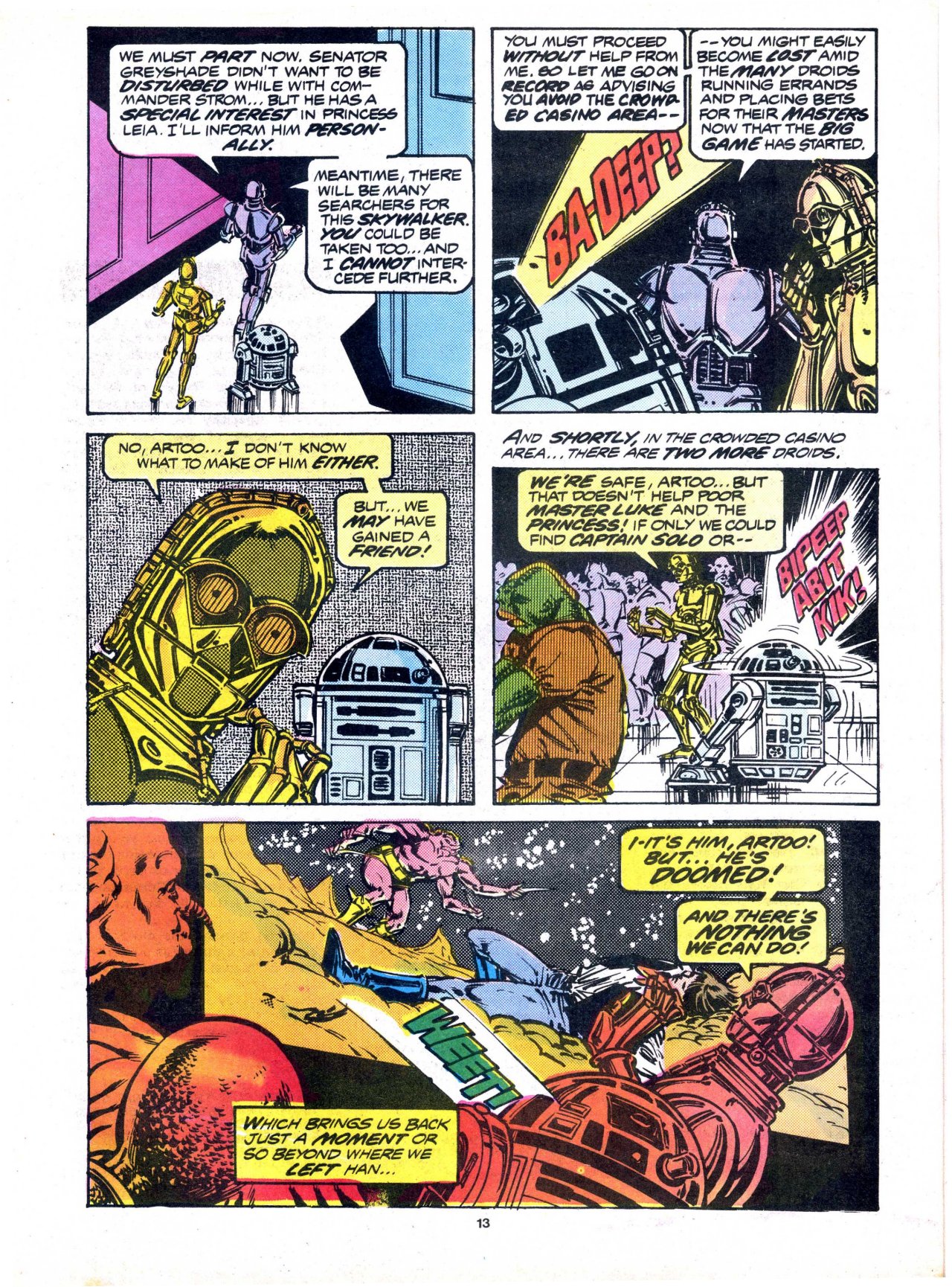 Read online Return of the Jedi comic -  Issue #39 - 13