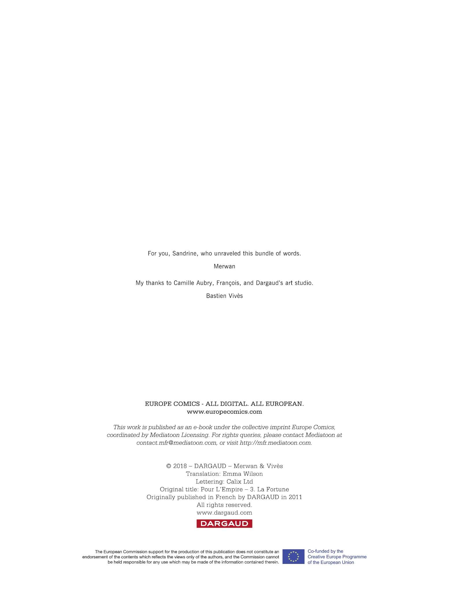 Read online For the Empire comic -  Issue #3 - 65