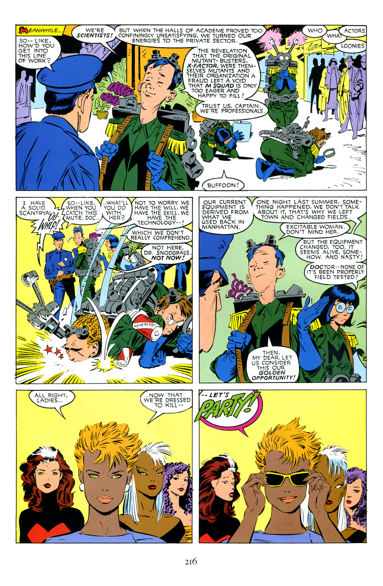 Read online Women of Marvel (2006) comic -  Issue # TPB 1 - 217