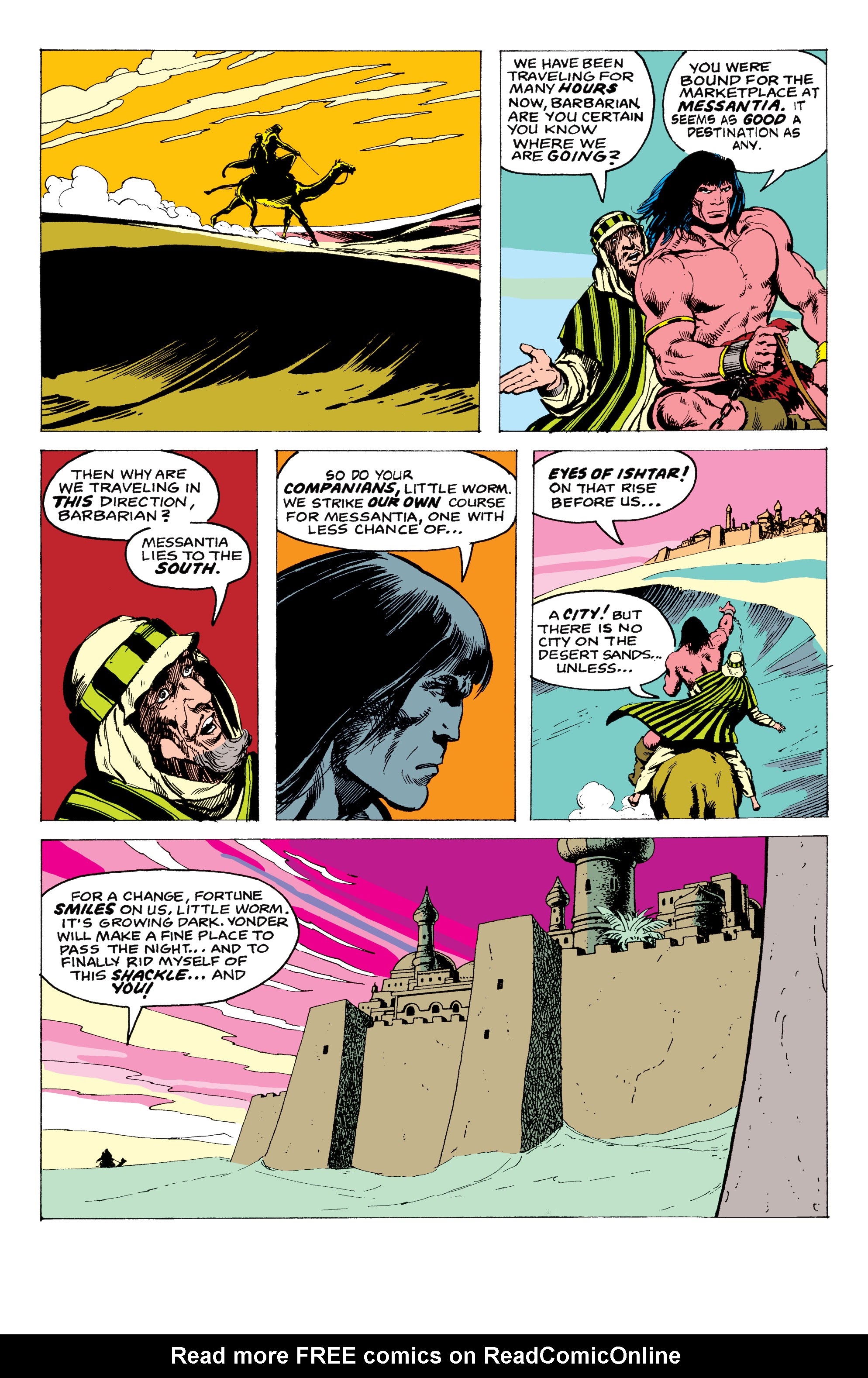 Read online Conan the Barbarian Epic Collection: The Original Marvel Years - Of Once and Future Kings comic -  Issue # TPB (Part 3) - 94