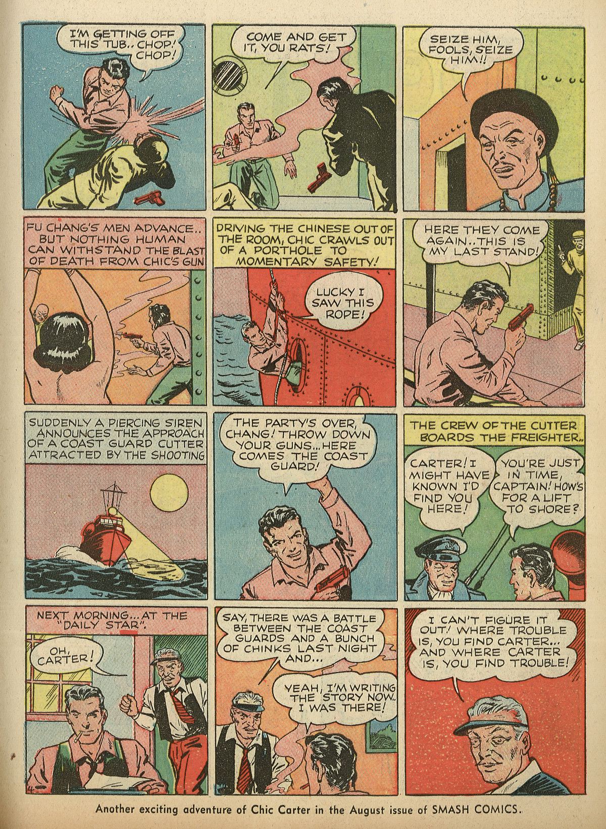Read online Smash Comics comic -  Issue #12 - 19