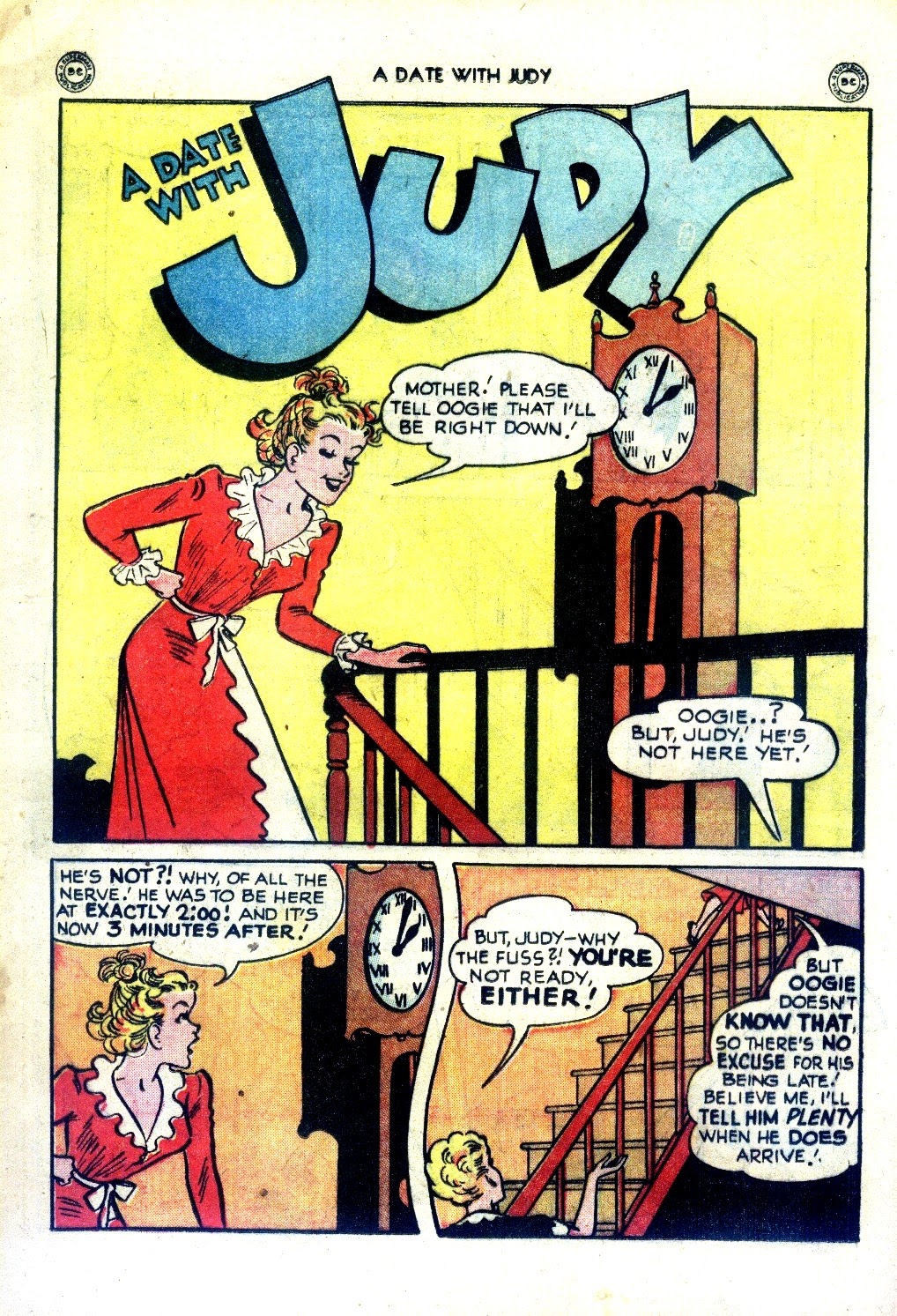 Read online A Date with Judy comic -  Issue #13 - 25