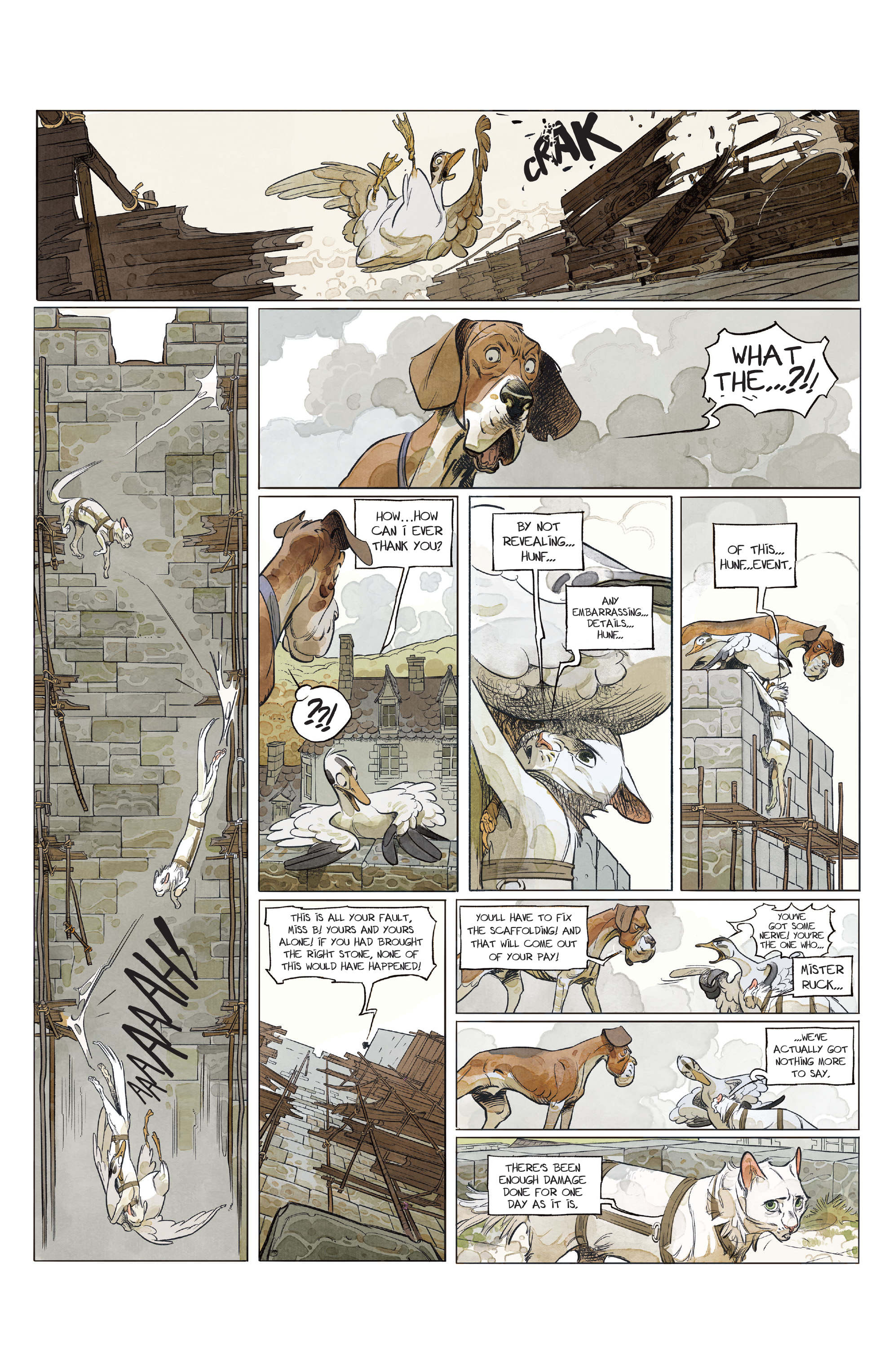 Read online Animal Castle comic -  Issue #1 - 11