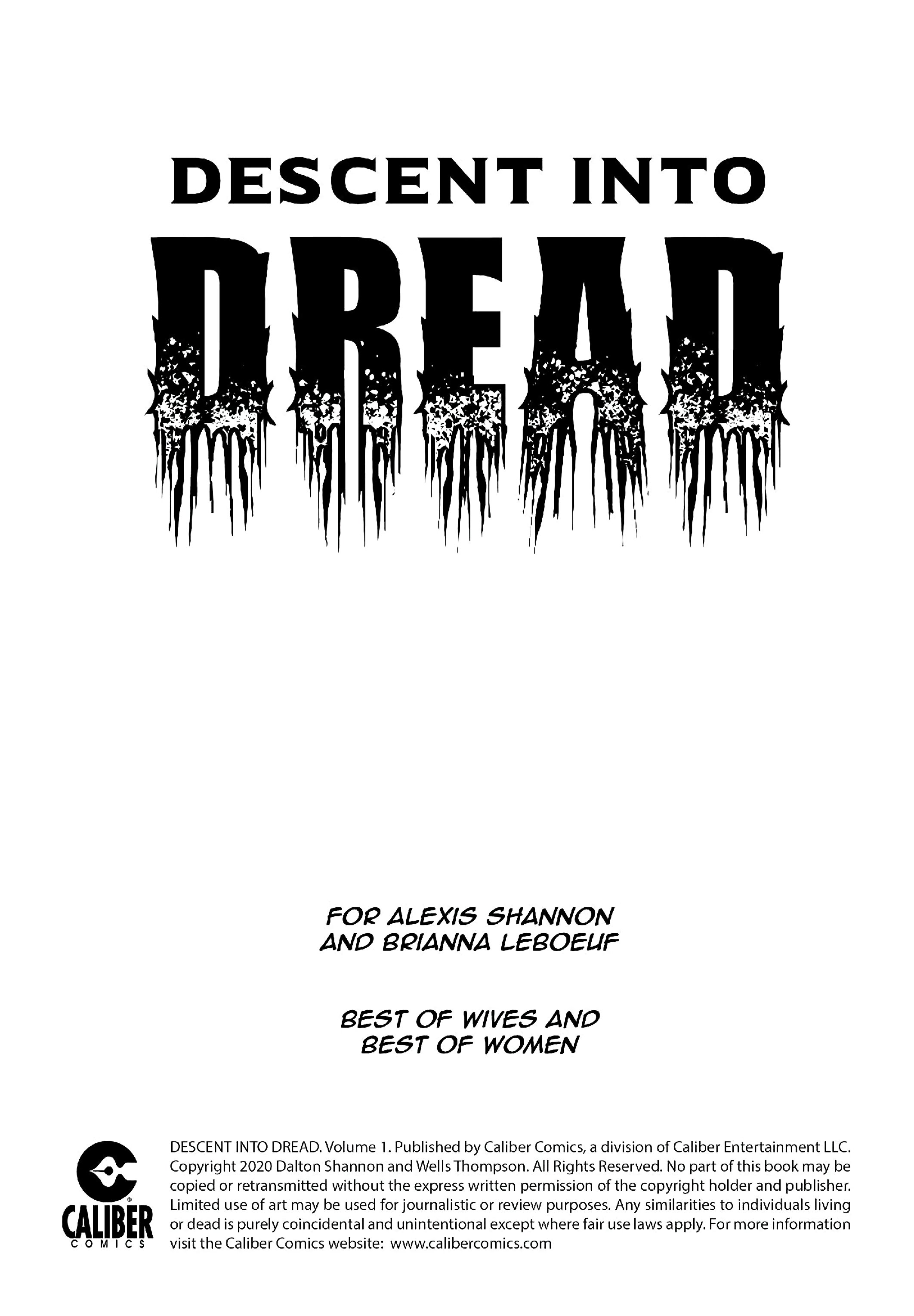 Read online Descent Into Dread comic -  Issue # TPB - 2