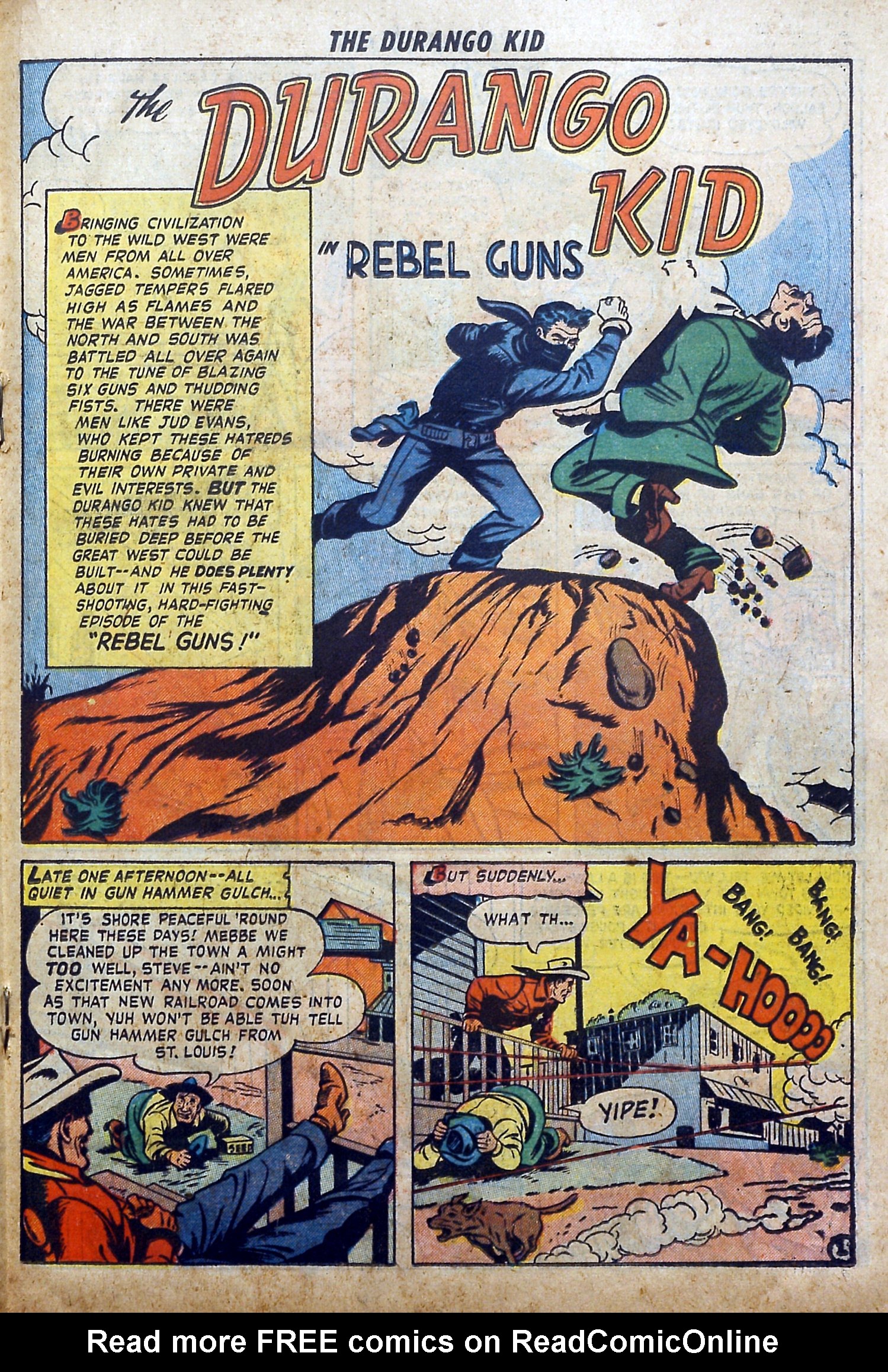 Read online Charles Starrett as The Durango Kid comic -  Issue #1 - 19