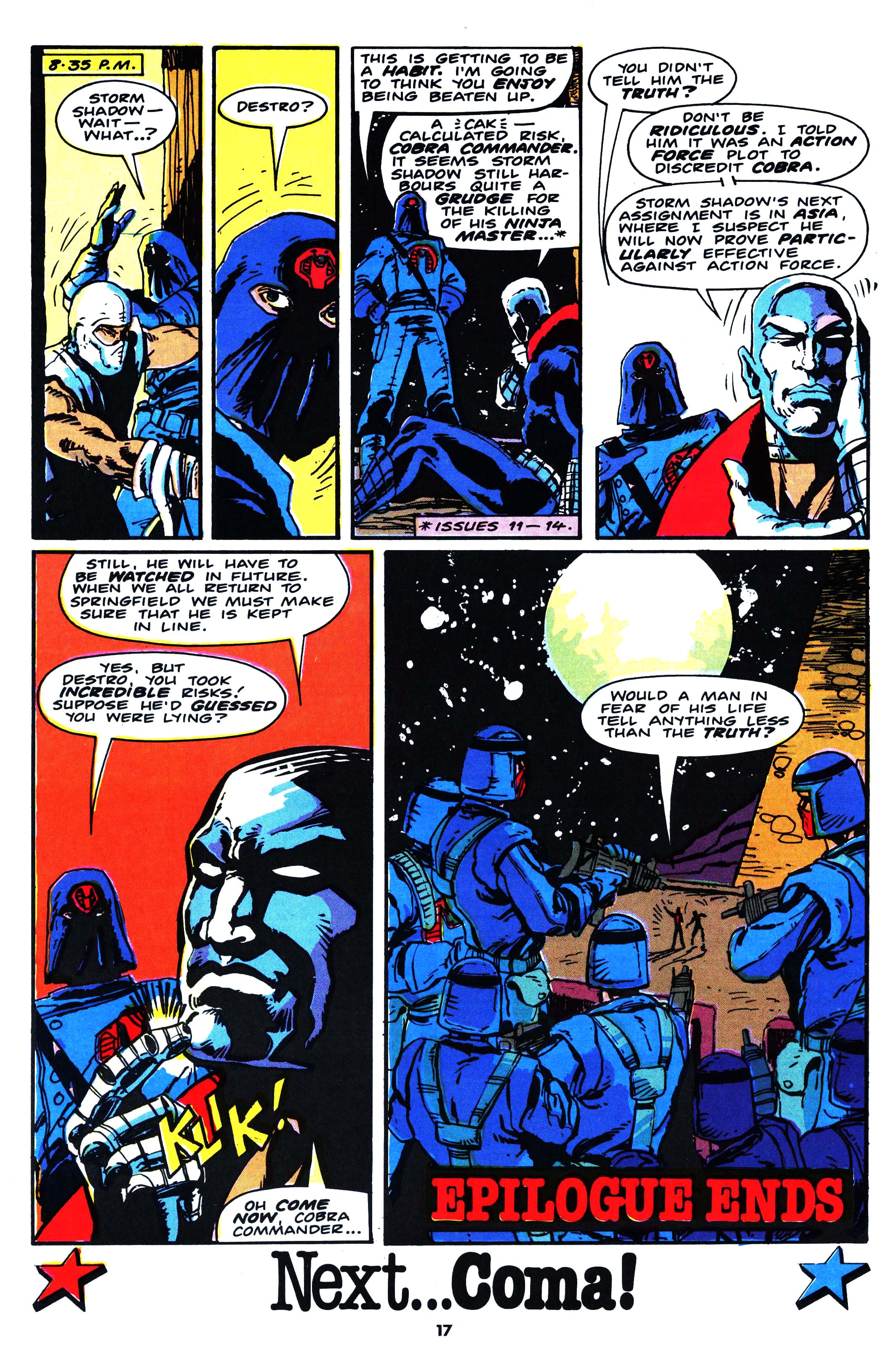 Read online Action Force comic -  Issue #38 - 17