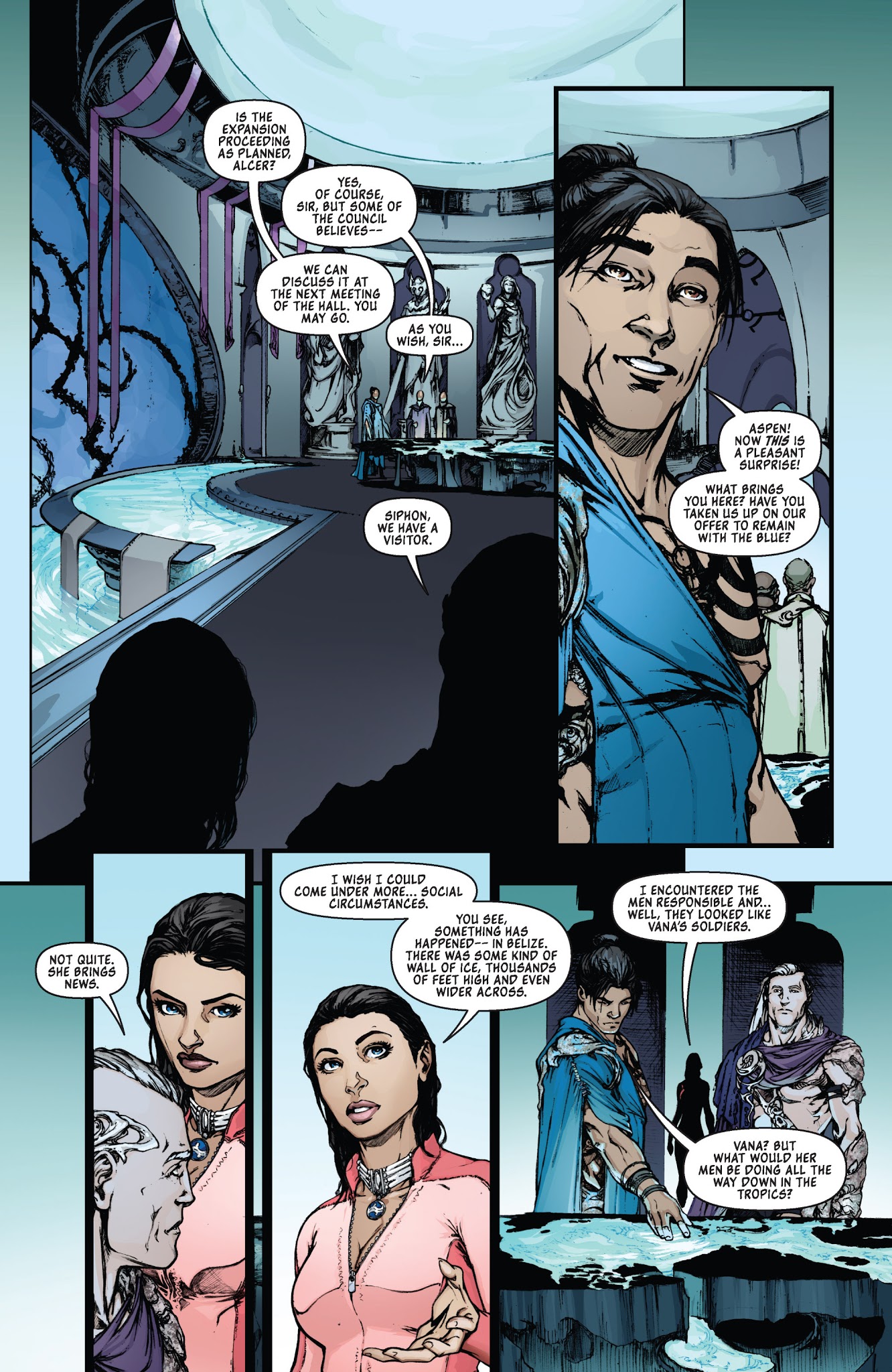 Read online Michael Turner's Fathom (2013) comic -  Issue #3 - 7