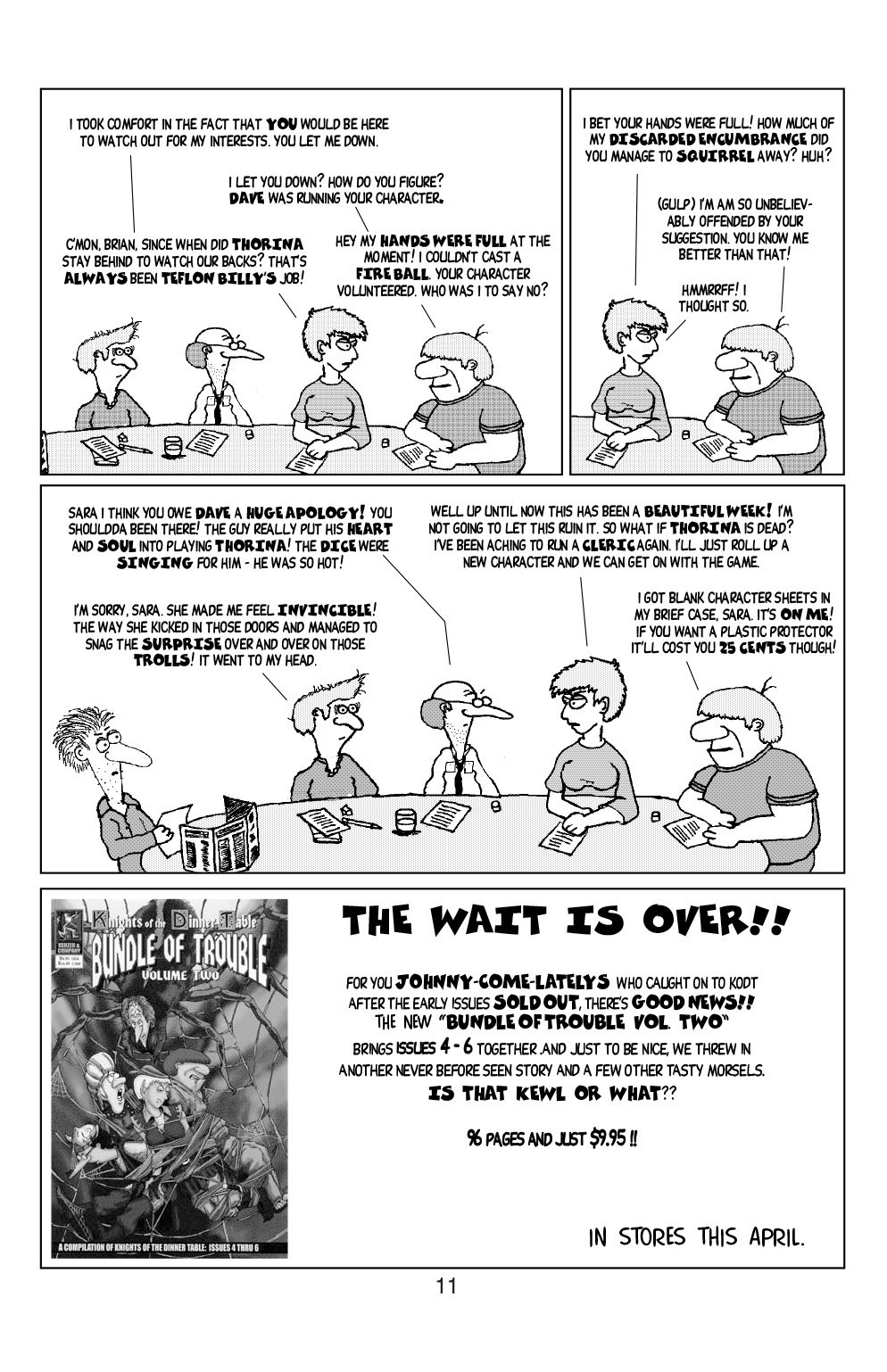 Read online Knights of the Dinner Table comic -  Issue #28 - 13