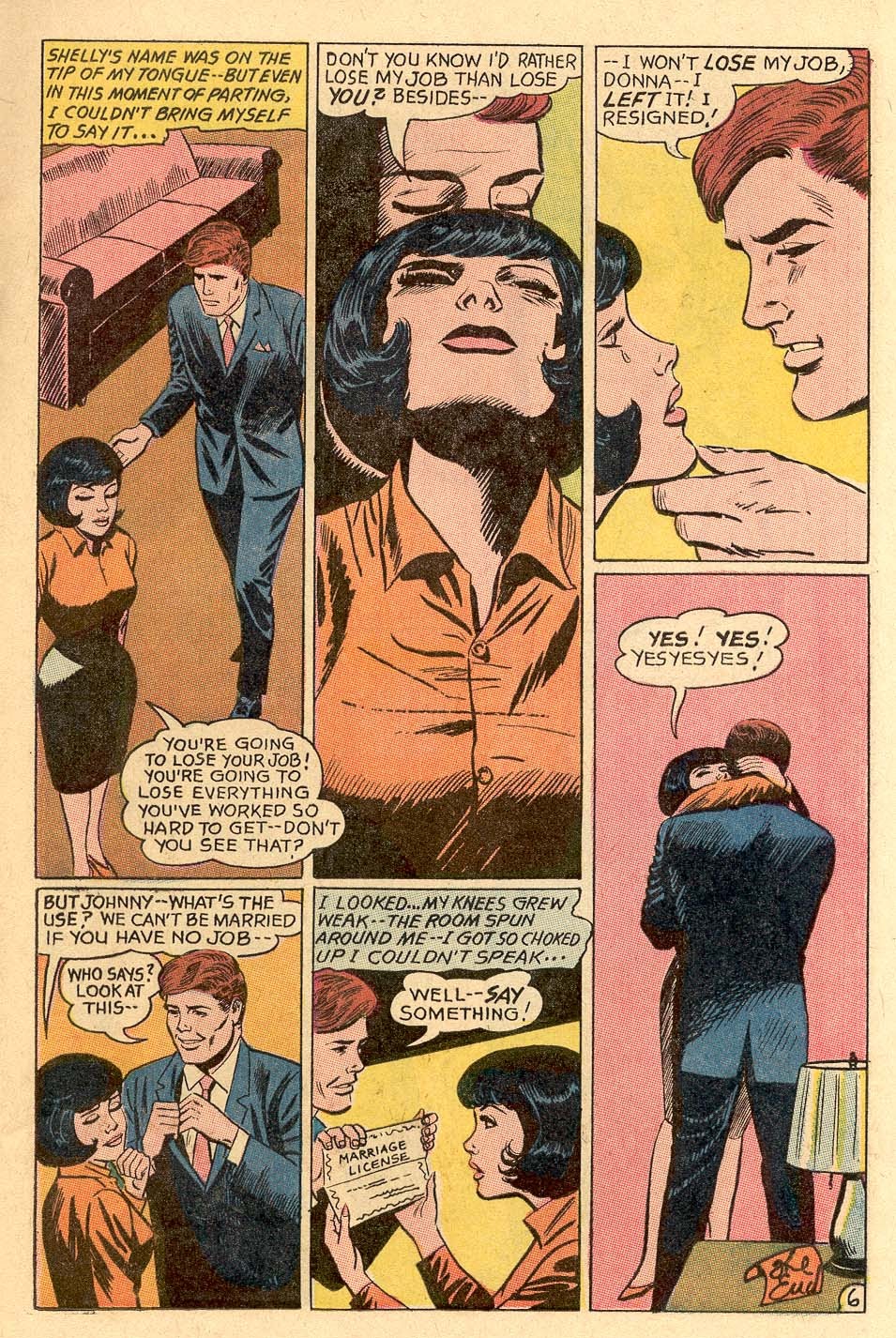 Read online Young Love (1963) comic -  Issue #64 - 17