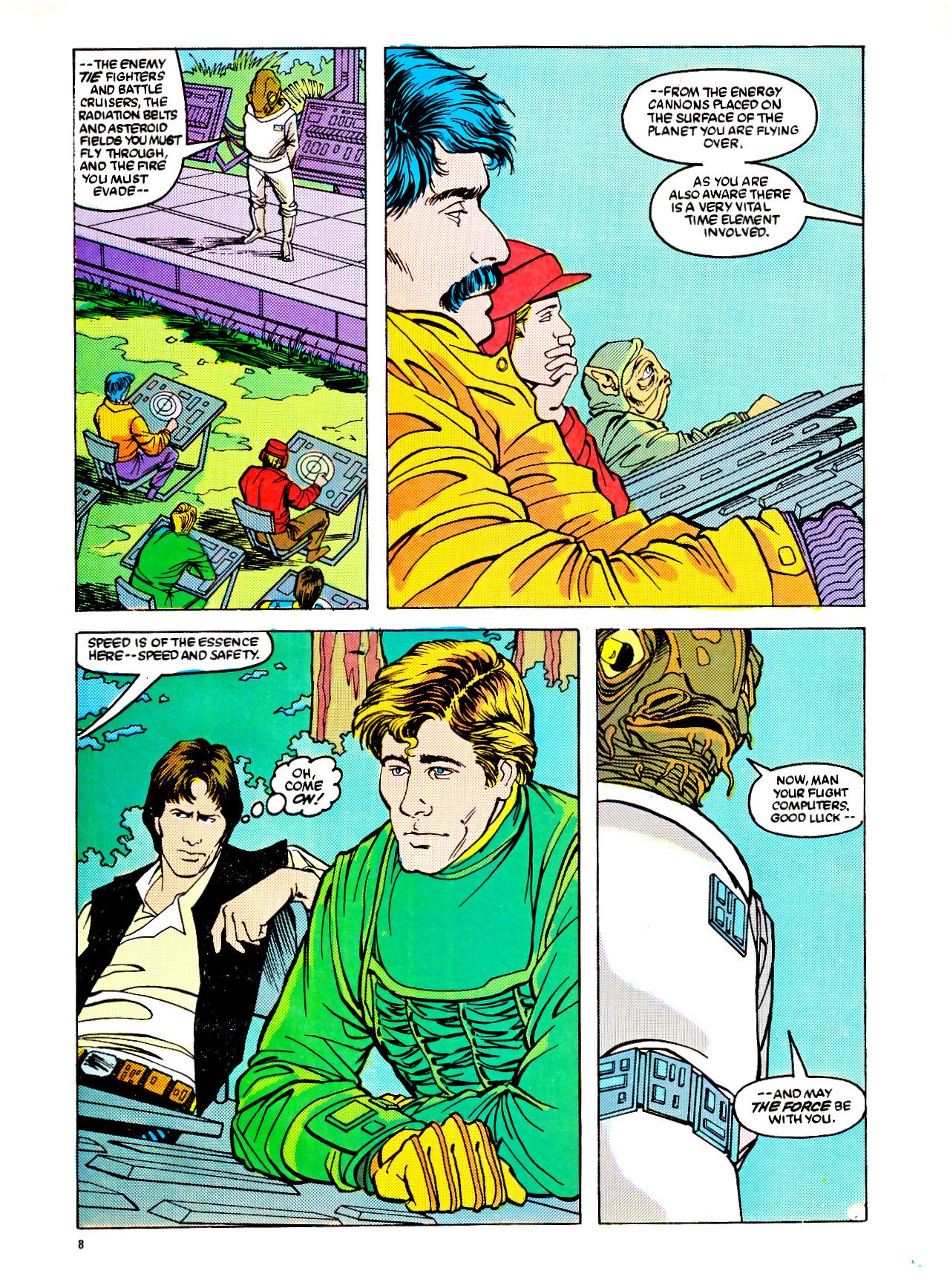 Read online Return of the Jedi comic -  Issue #116 - 8