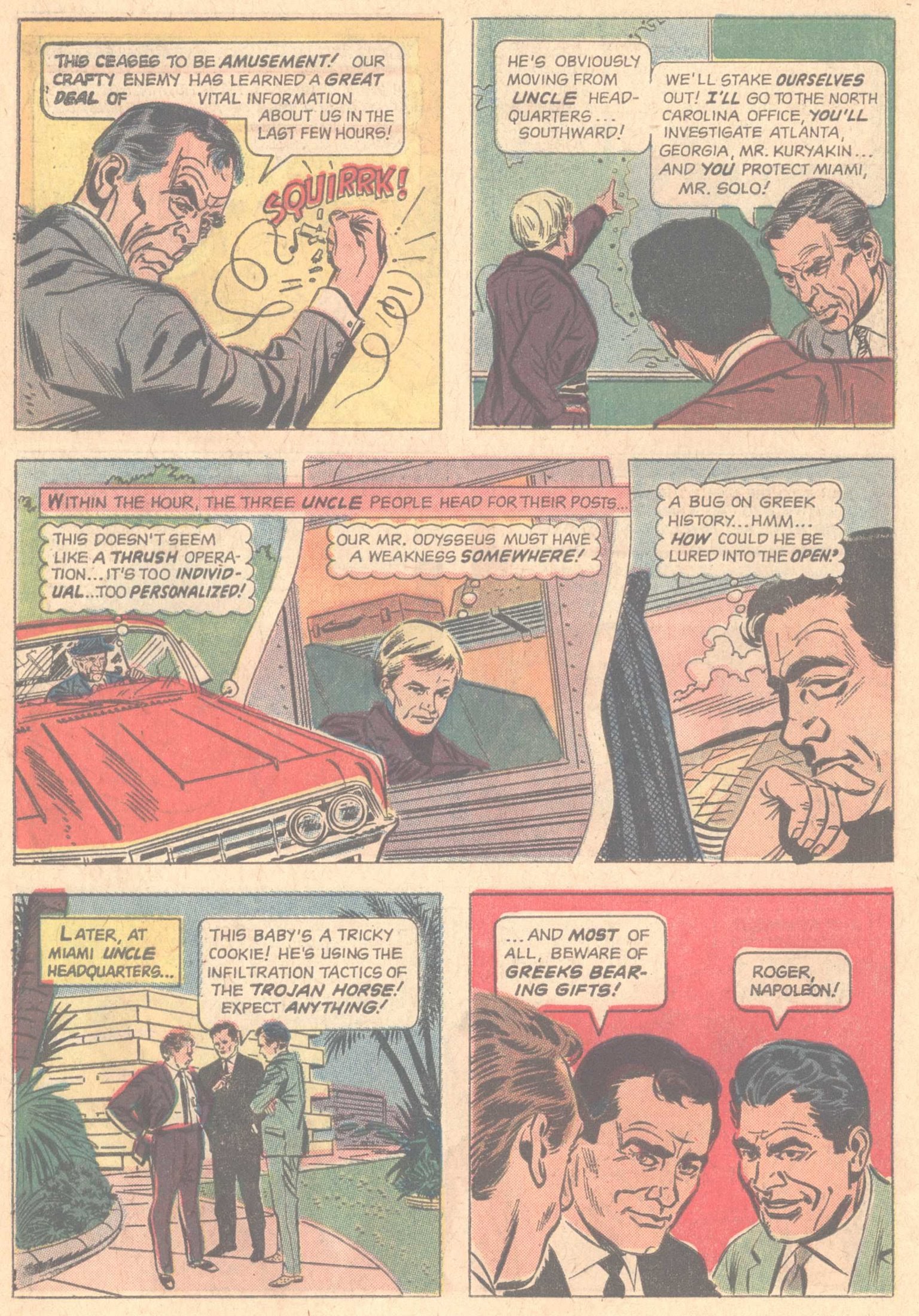 Read online The Man From U.N.C.L.E. comic -  Issue #10 - 10