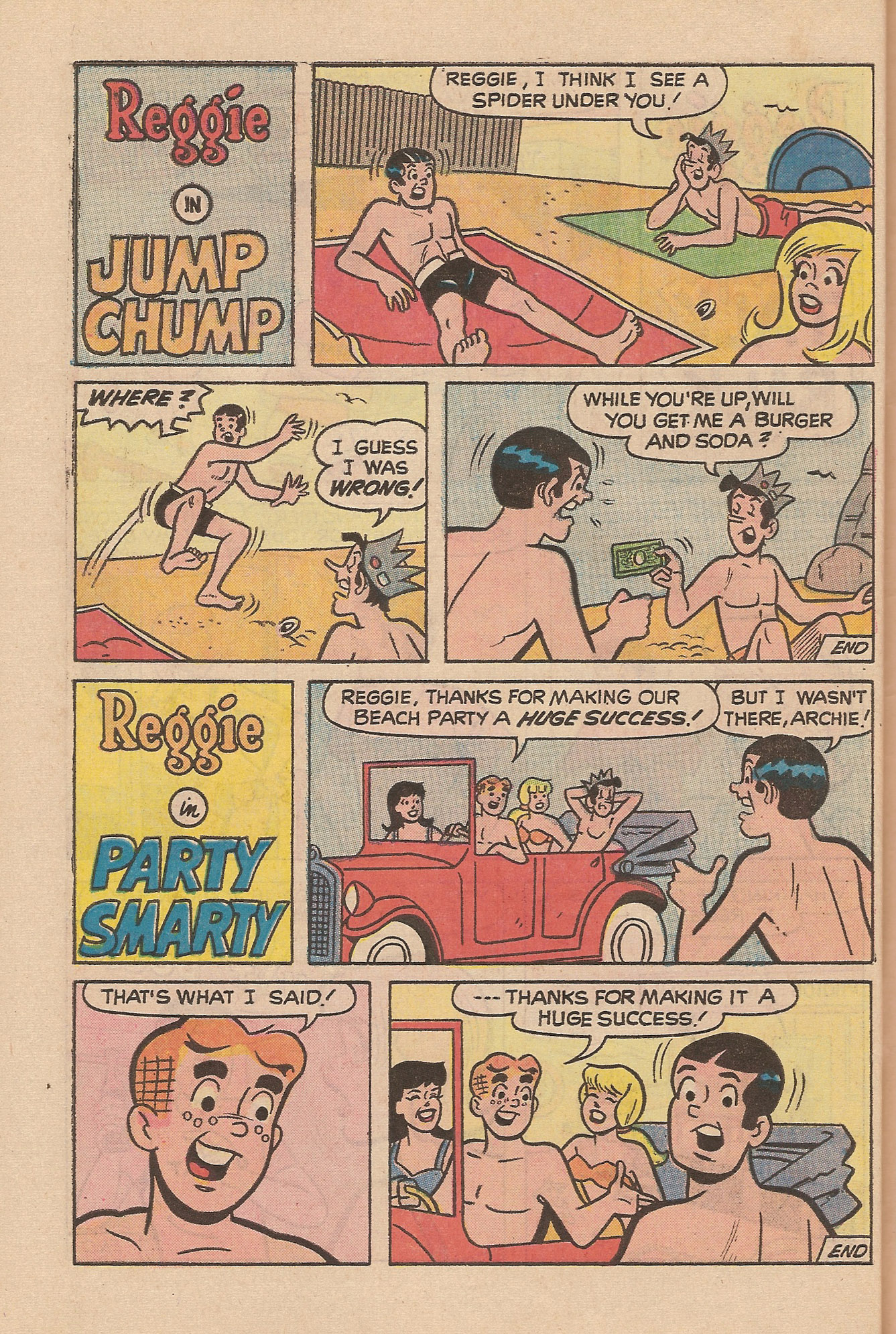 Read online Reggie's Wise Guy Jokes comic -  Issue #27 - 46