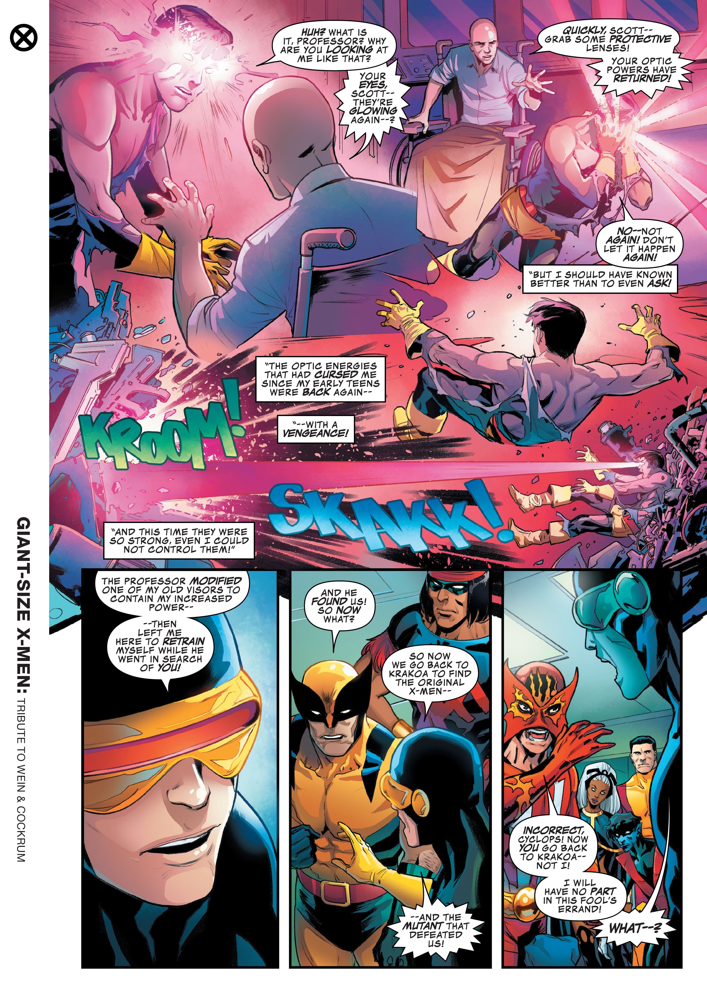 Read online Giant-Size X-Men: Tribute To Wein & Cockrum Gallery Edition comic -  Issue # TPB (Part 1) - 23