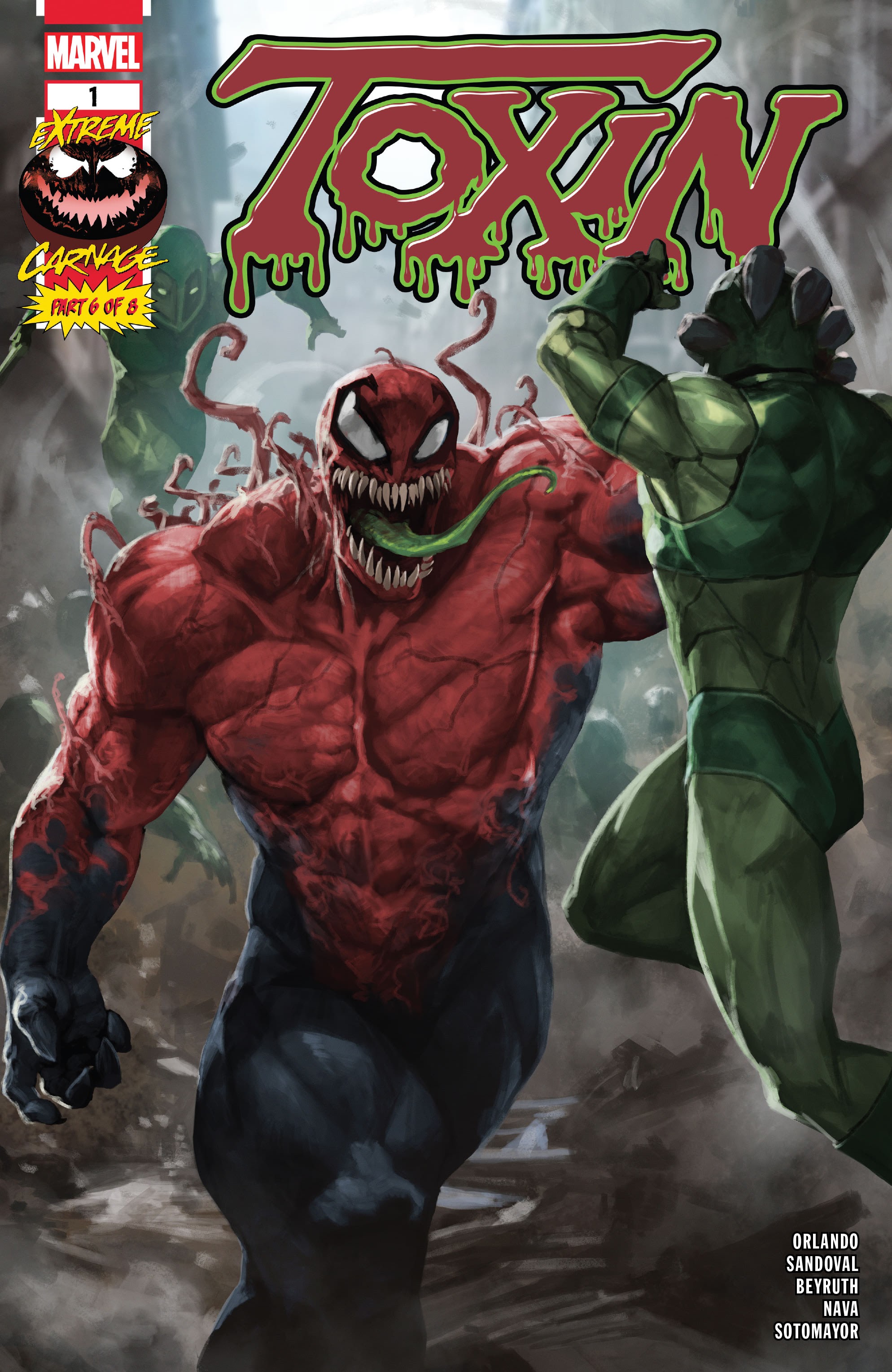 Read online Extreme Carnage comic -  Issue # Toxin - 1