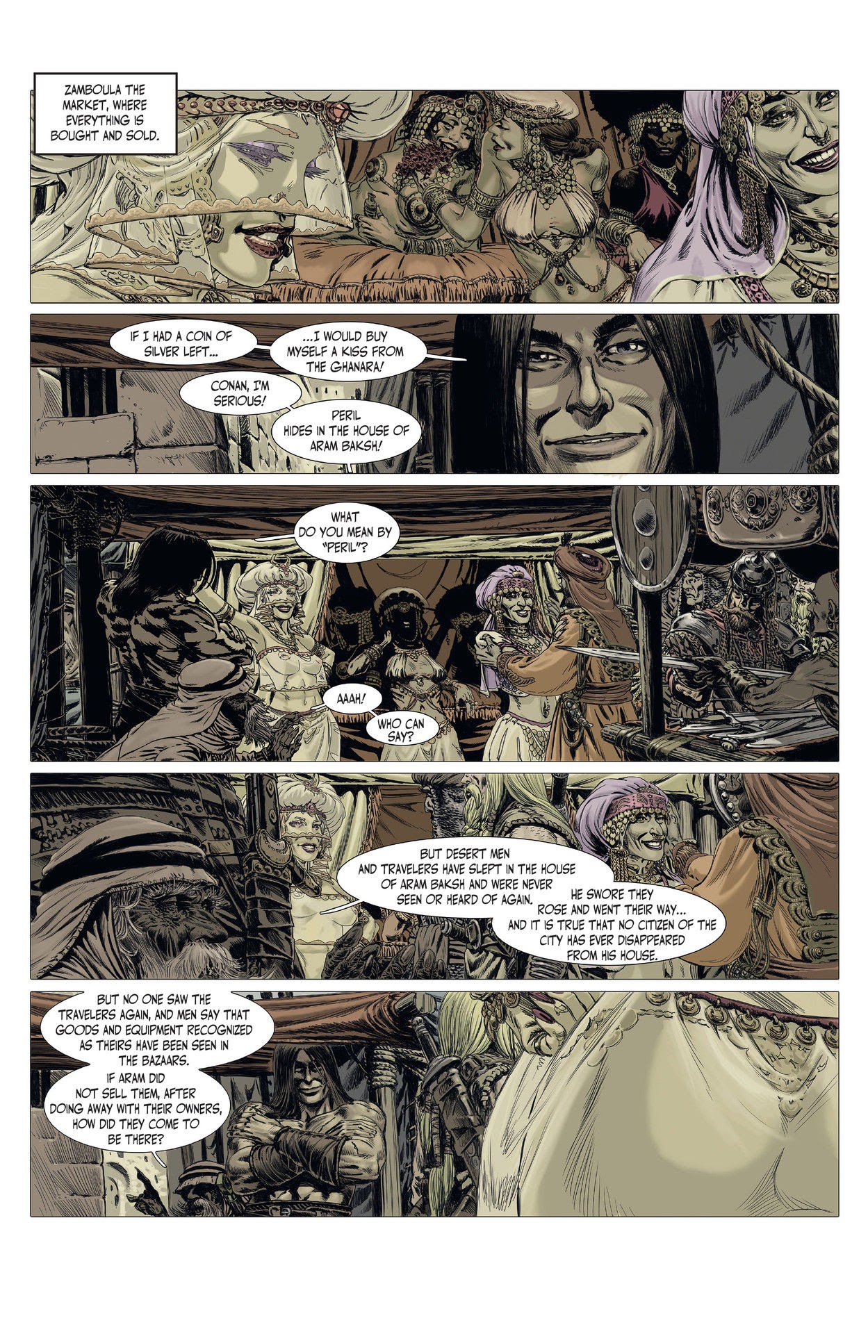 Read online The Cimmerian comic -  Issue # TPB 3 - 78