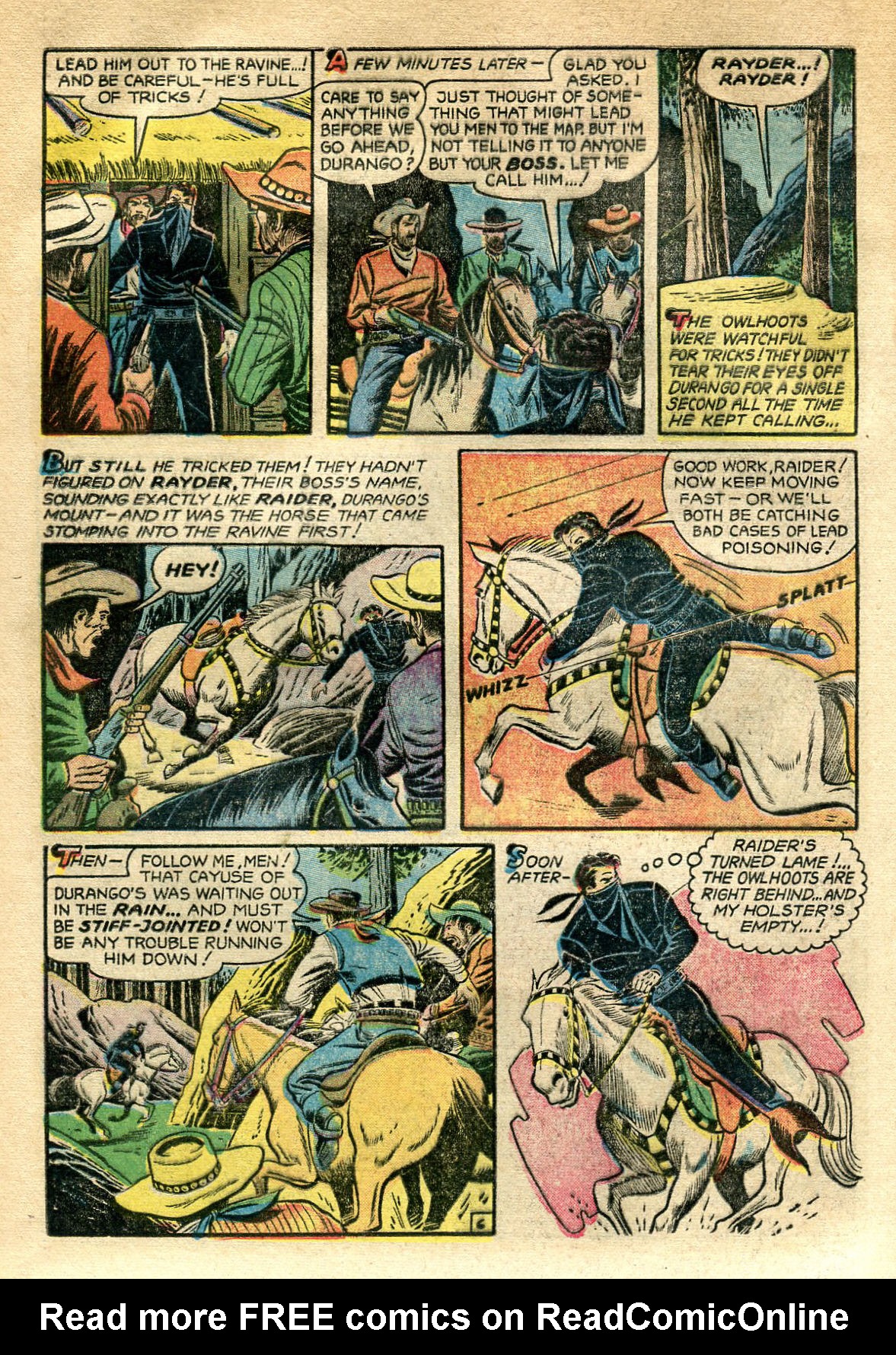 Read online Charles Starrett as The Durango Kid comic -  Issue #40 - 8