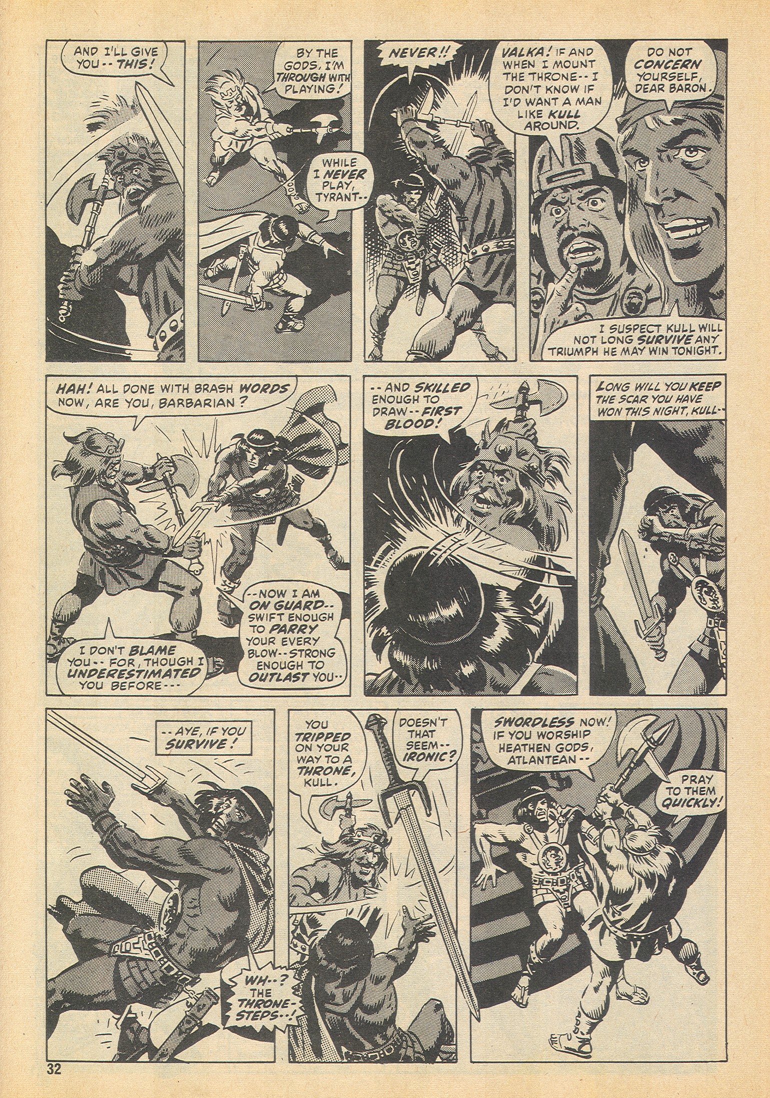 Read online The Savage Sword of Conan (1975) comic -  Issue #2 - 32
