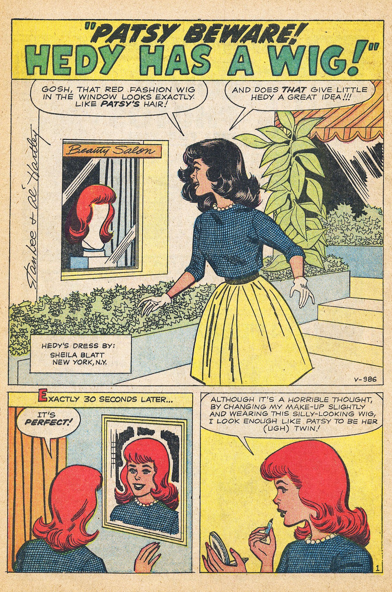 Read online Patsy and Hedy comic -  Issue #85 - 28