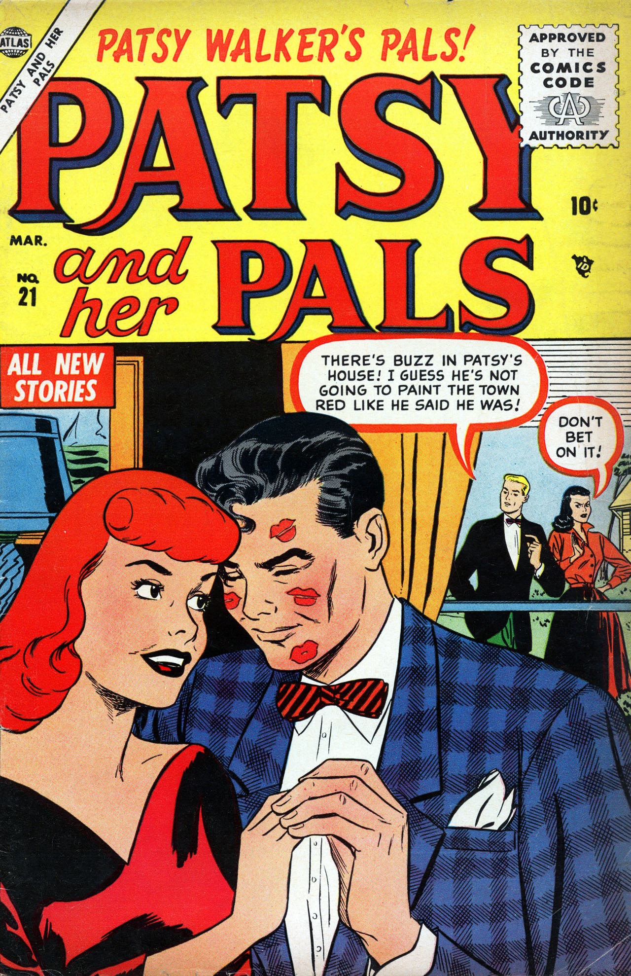 Read online Patsy and her Pals comic -  Issue #21 - 1