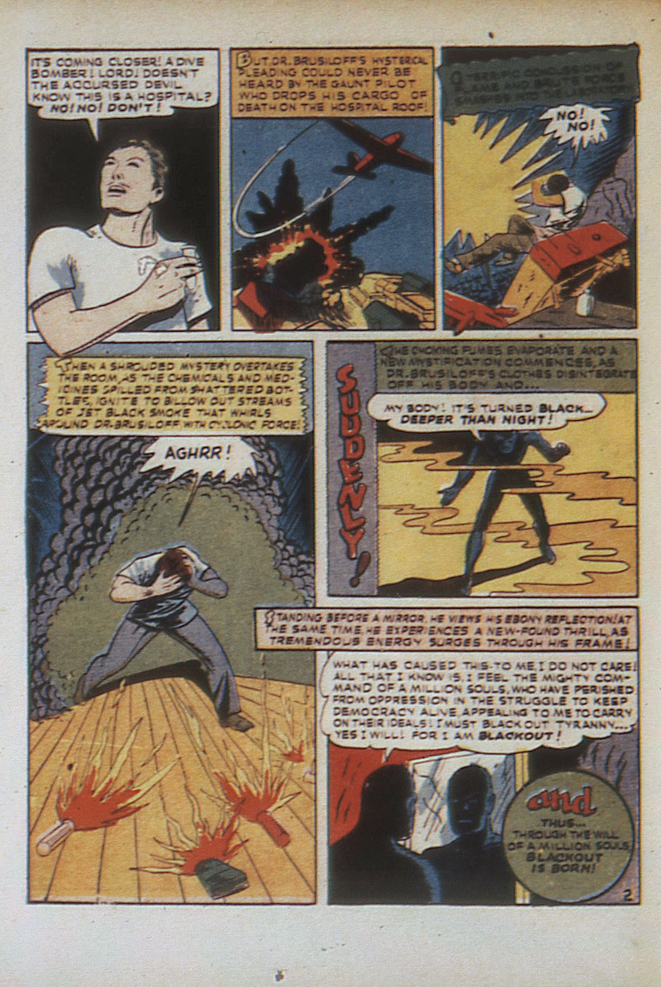 Read online Captain Battle Comics comic -  Issue #1 - 58