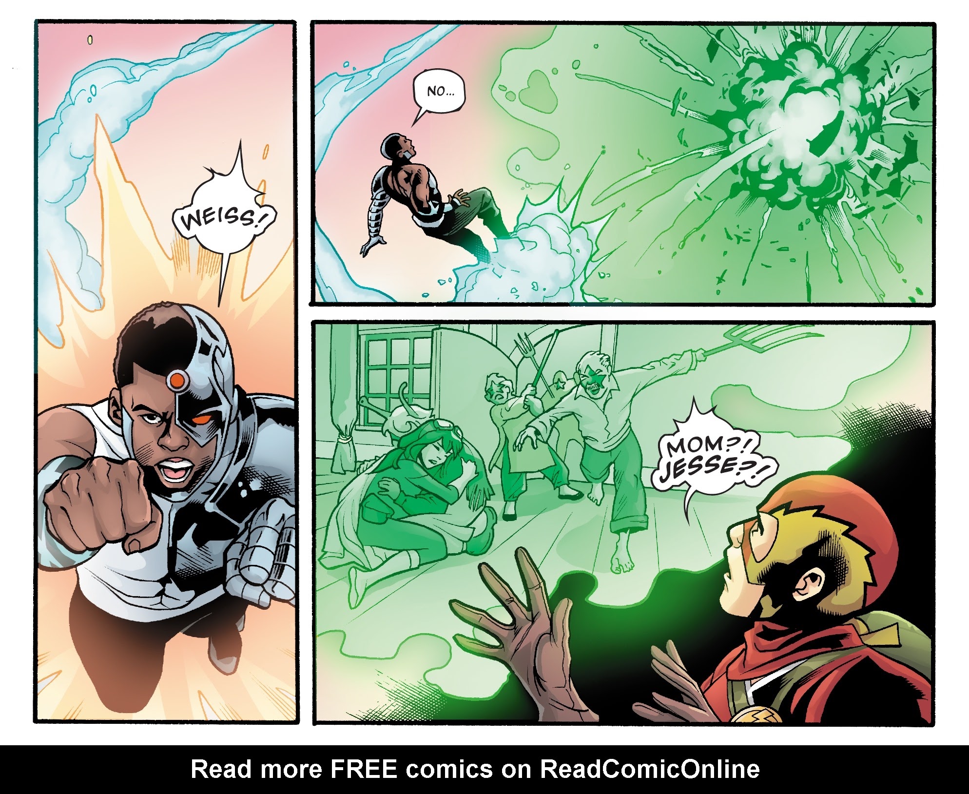 Read online RWBY/Justice League comic -  Issue #12 - 14